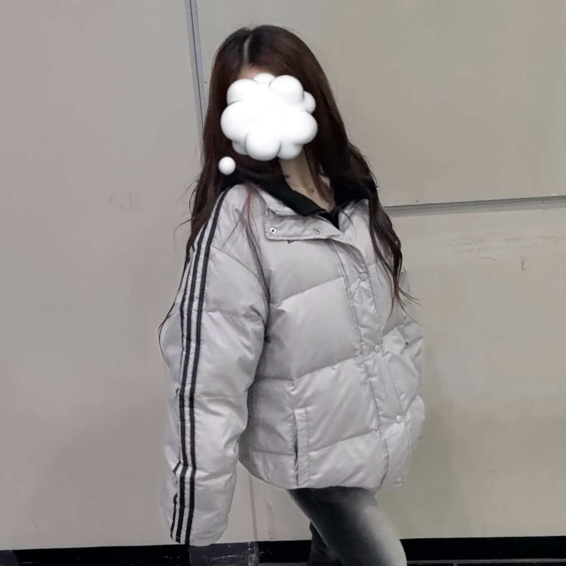 아디다스 회검 패딩 상품이미지2