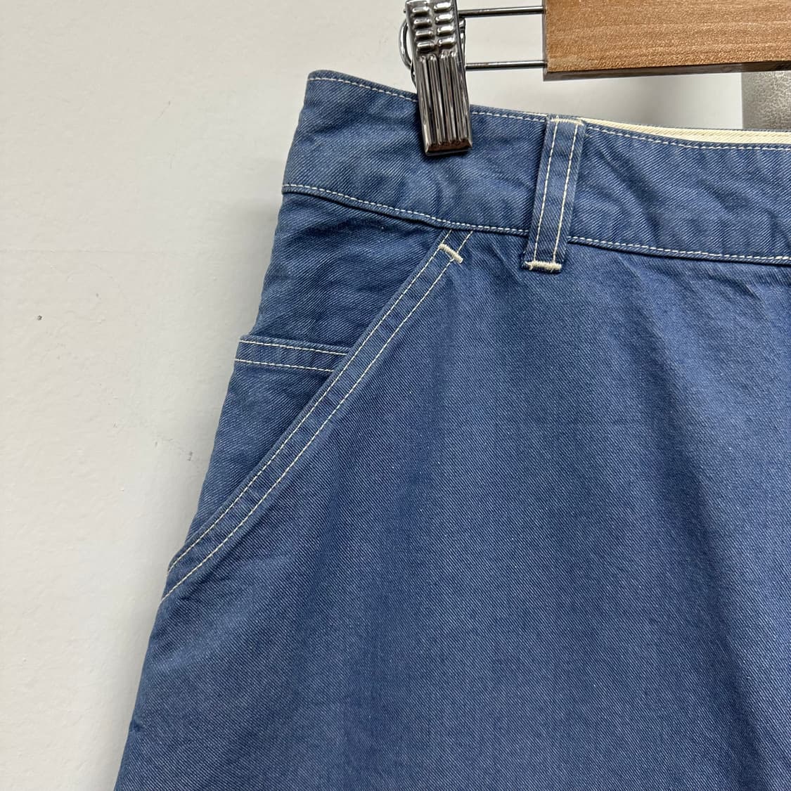 마가렛호웰 디테일 데님 스커트 치마 상품이미지3