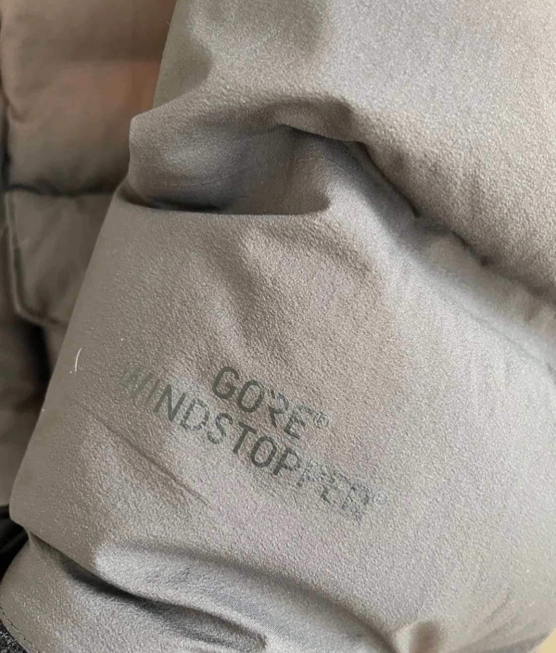 NORTH FACE 그레이 패딩 M사이즈 상품이미지8