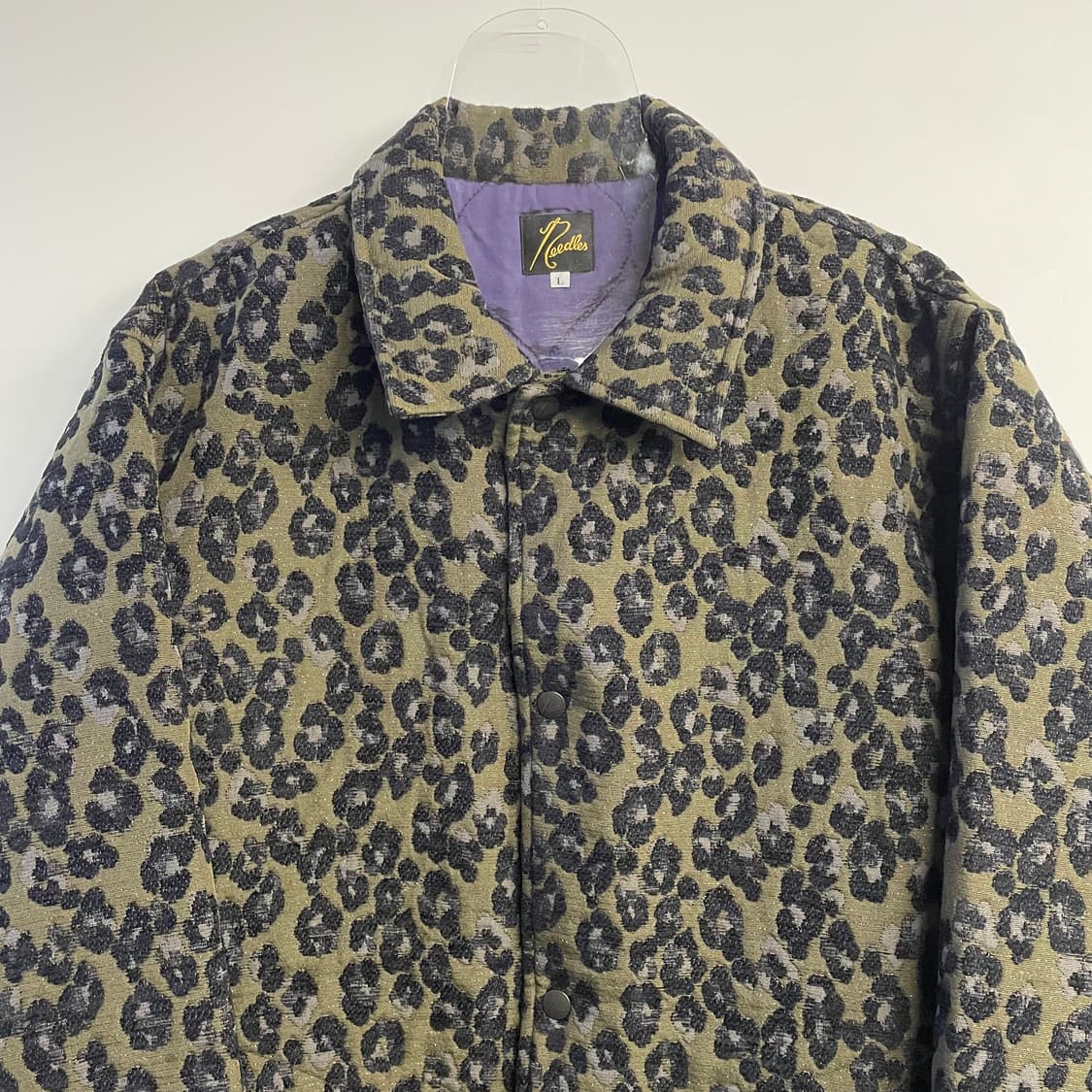 니들스 21AW 레오파드 코치자켓 상품이미지4