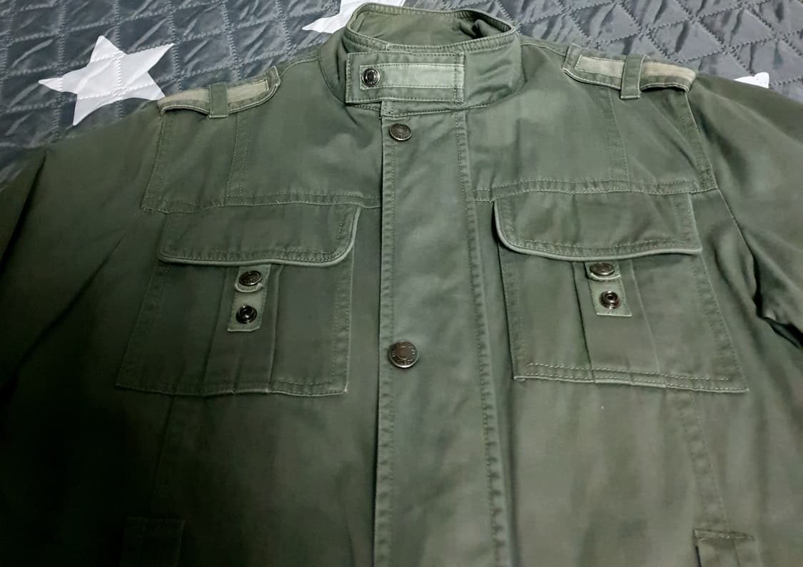 언더우드 빈티지 밀리터리 야상자켓 카키 (M) 상품이미지2