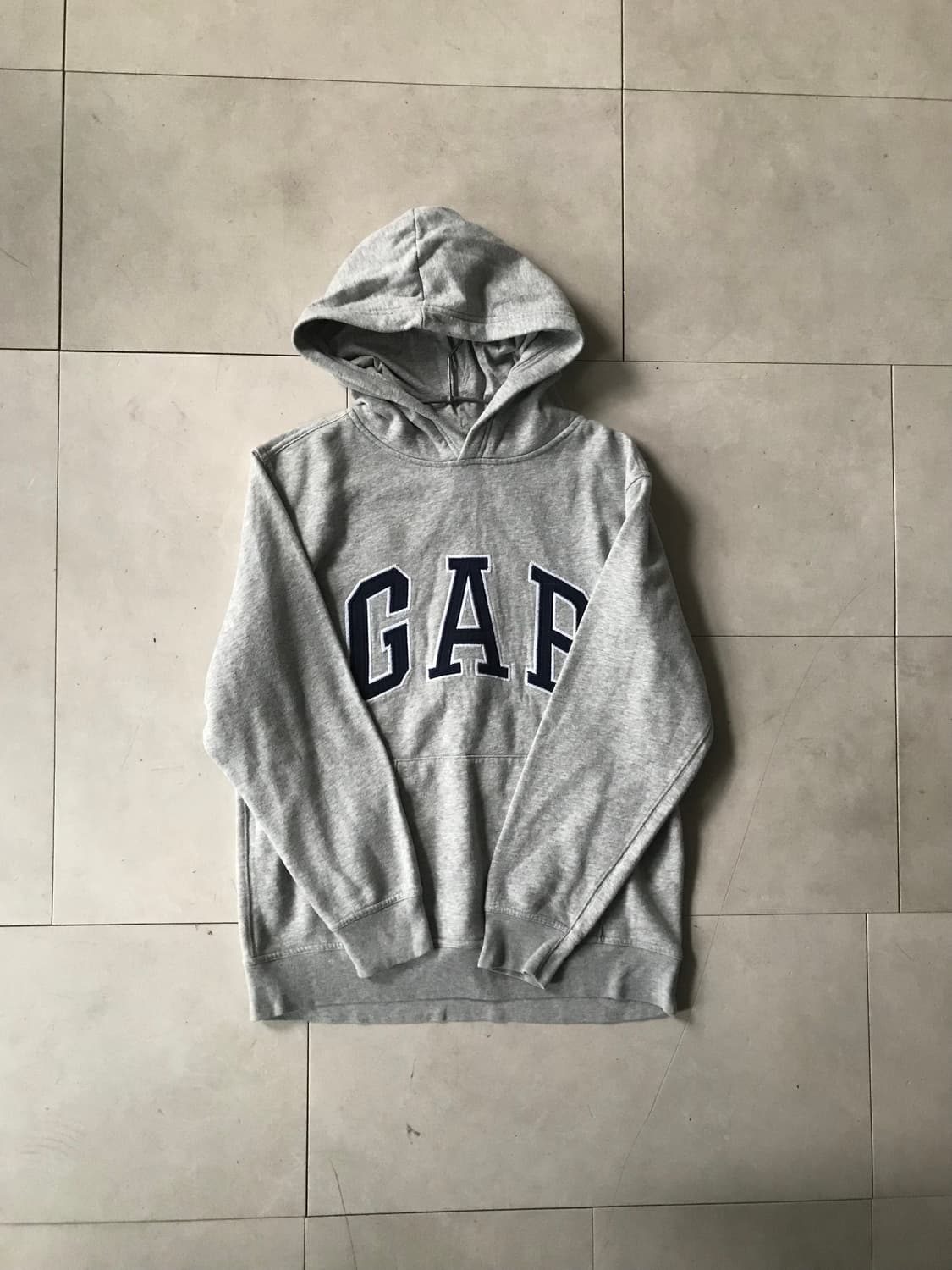 갭 그레이 후드티 상품이미지5