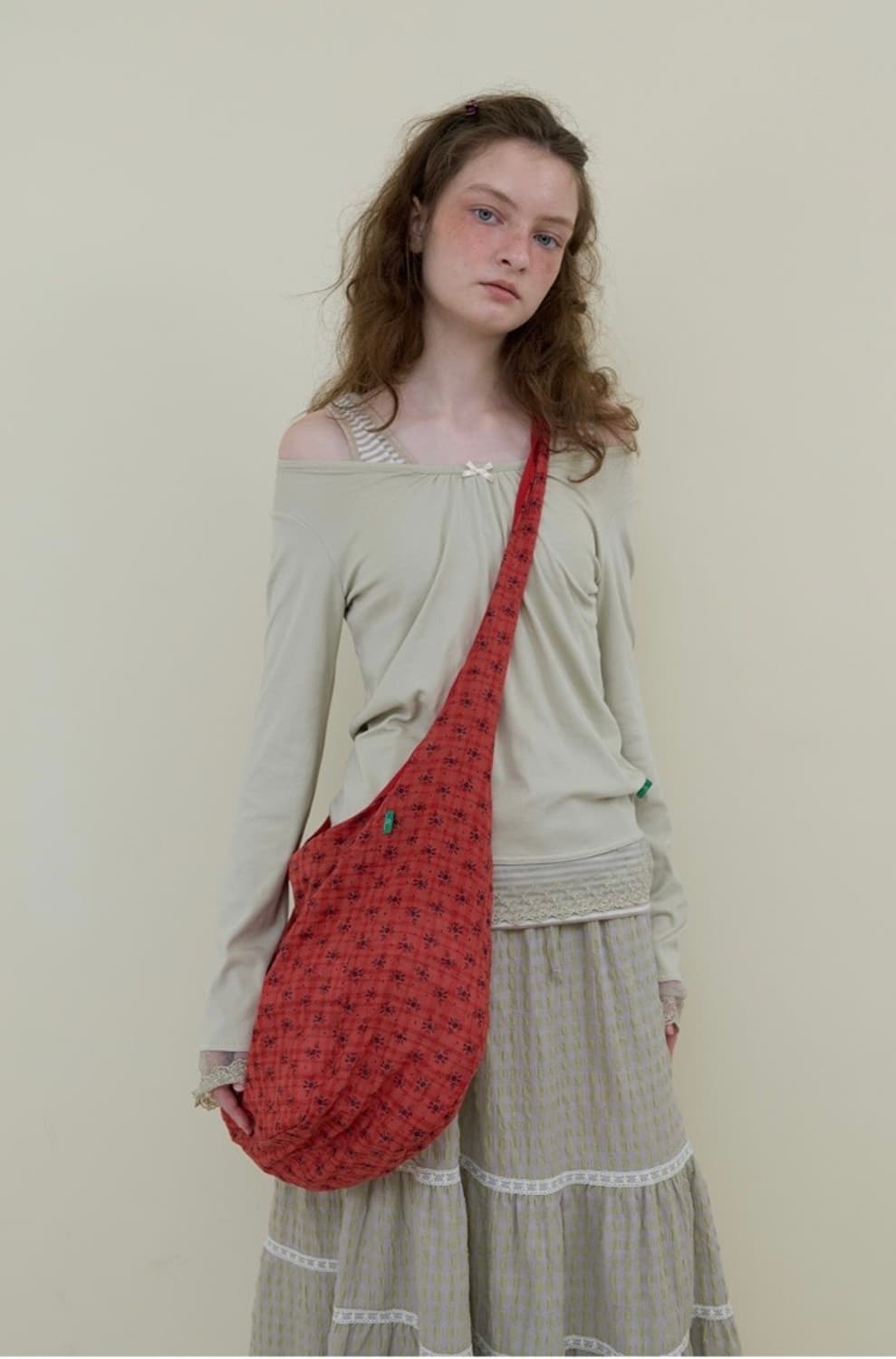 노컨텐츠 가방(red) 상품이미지1