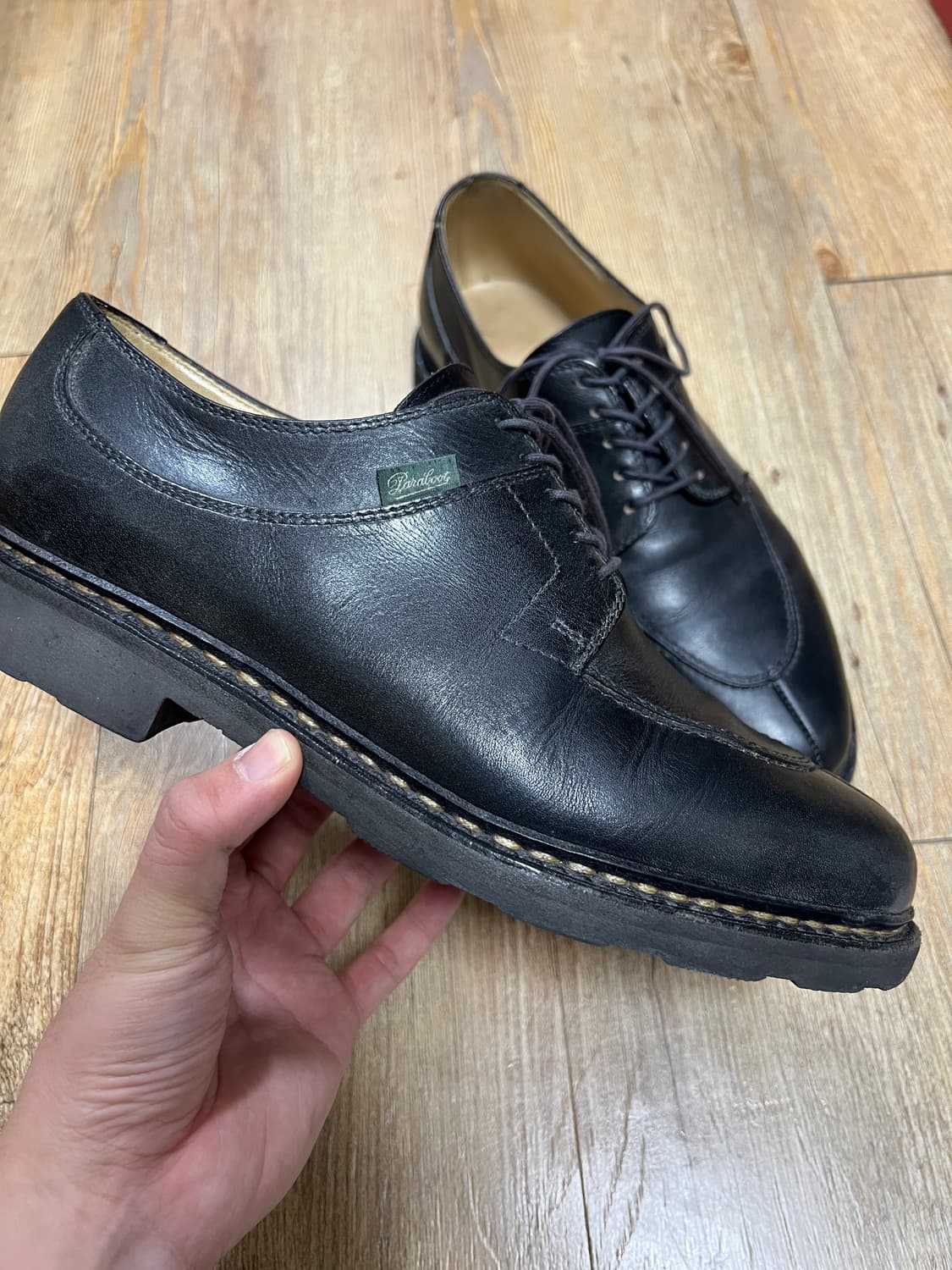 택포19) 파라부트 아비뇽 느와르 블랙 UK7.5 265~270 상품이미지4