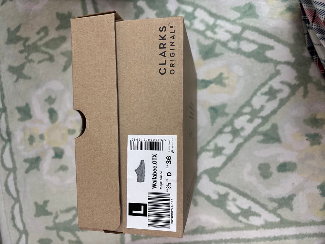 (새상품) 클락스 왈라비 고어텍스(235)_메이플 상품이미지2