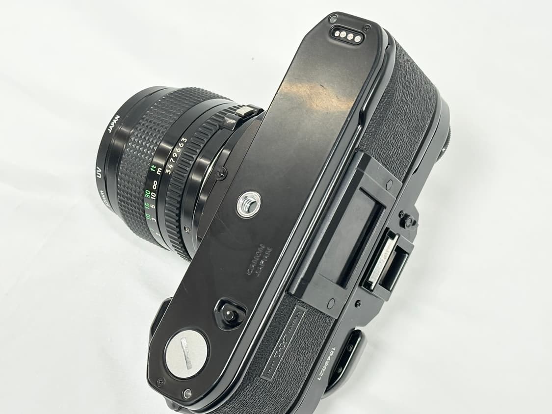 캐논 빈티지 필름카메라 A1 50mm f/1.4 블랙바디 상품이미지8