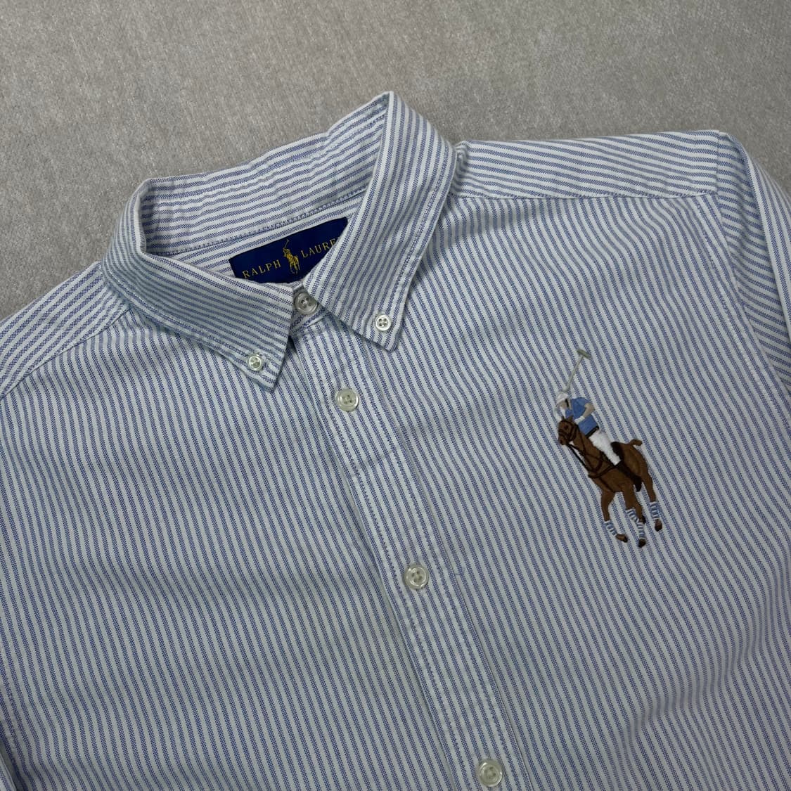 95 폴로랄프로렌 신형 빅포니 스트라이프 셔츠 상품이미지2