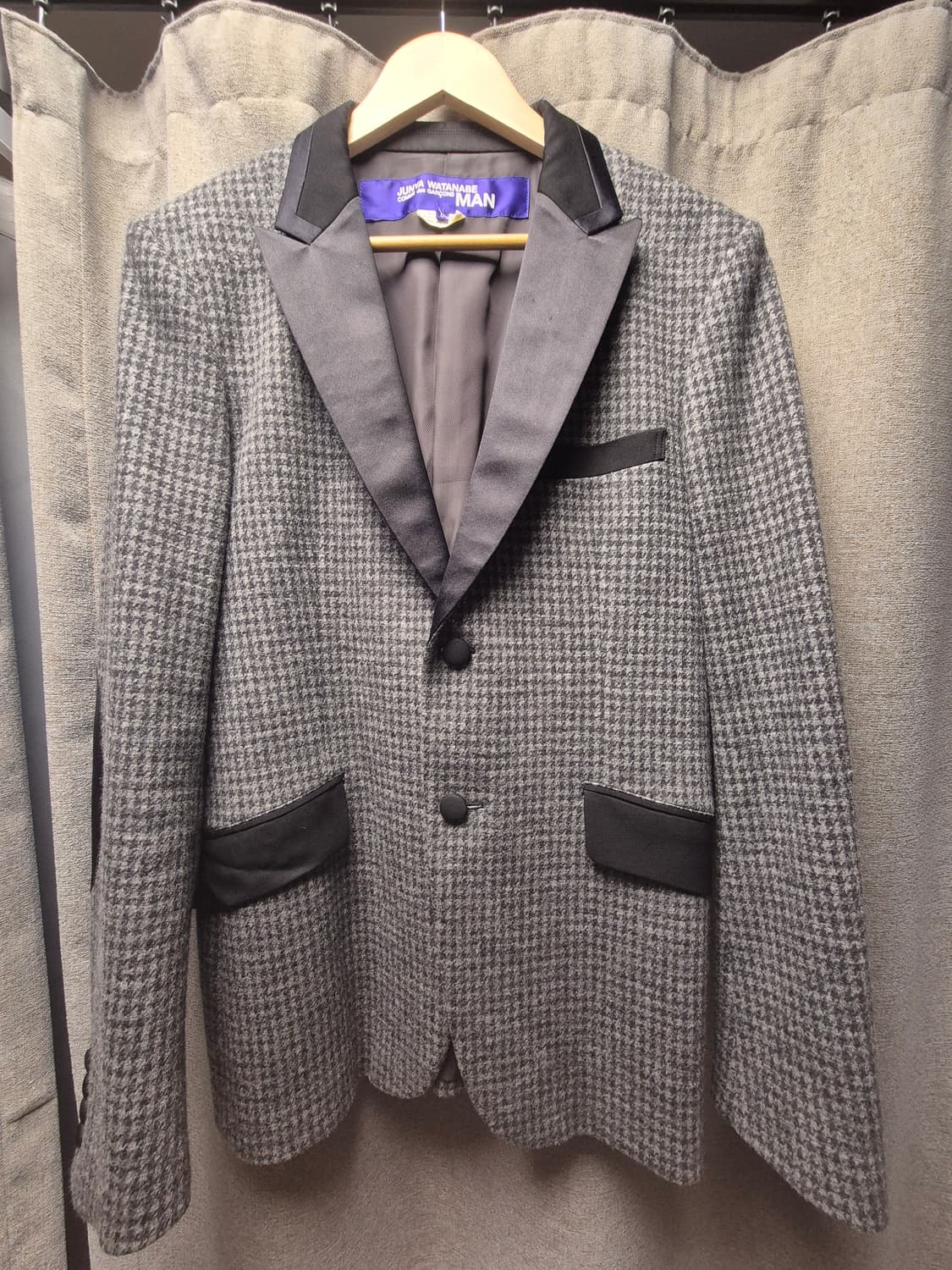준야와타나베 하운드투스 울 블레이저 L 상품이미지1