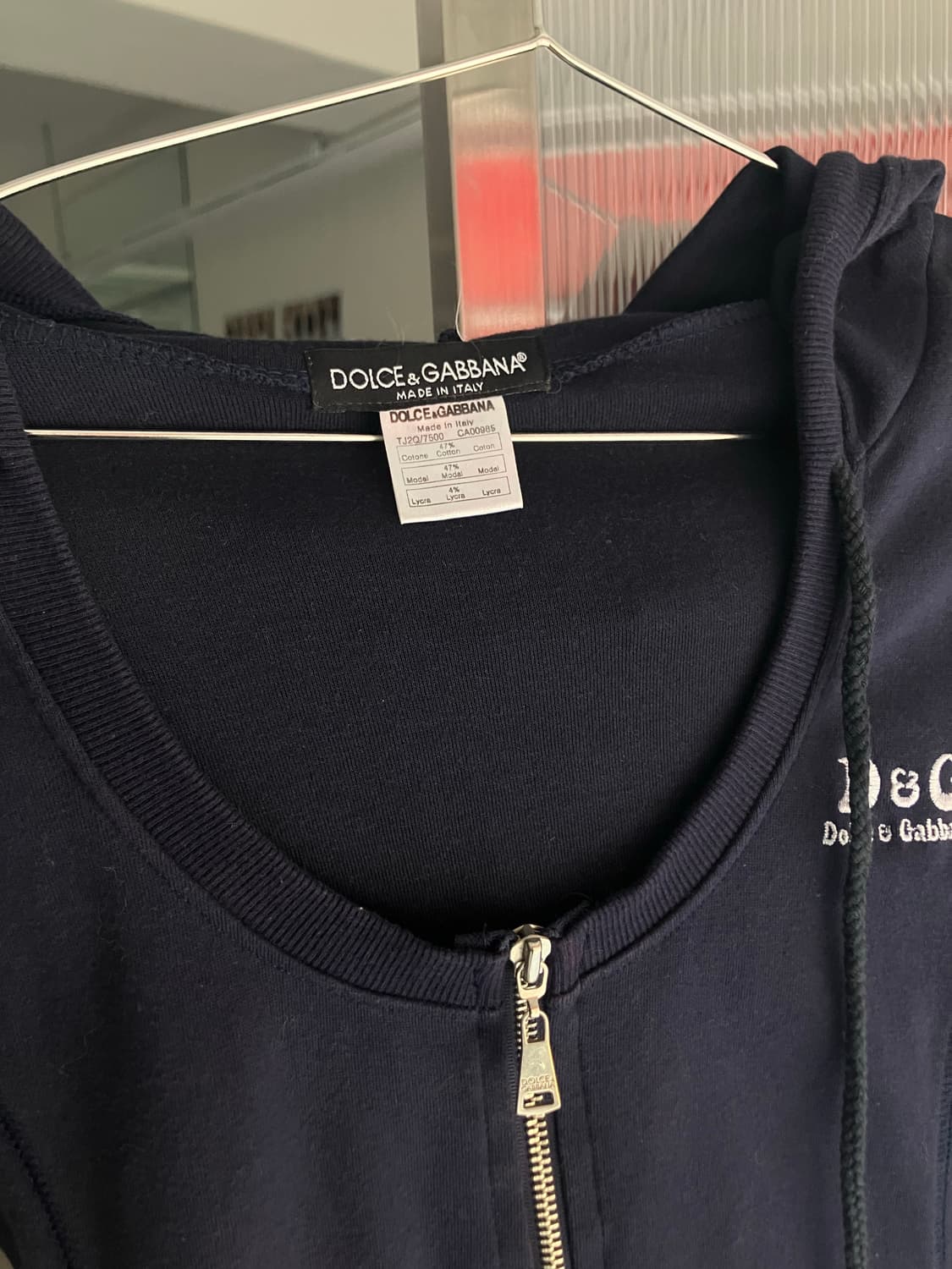 돌체앤가바나 라운드넥 후드집업 상품이미지3