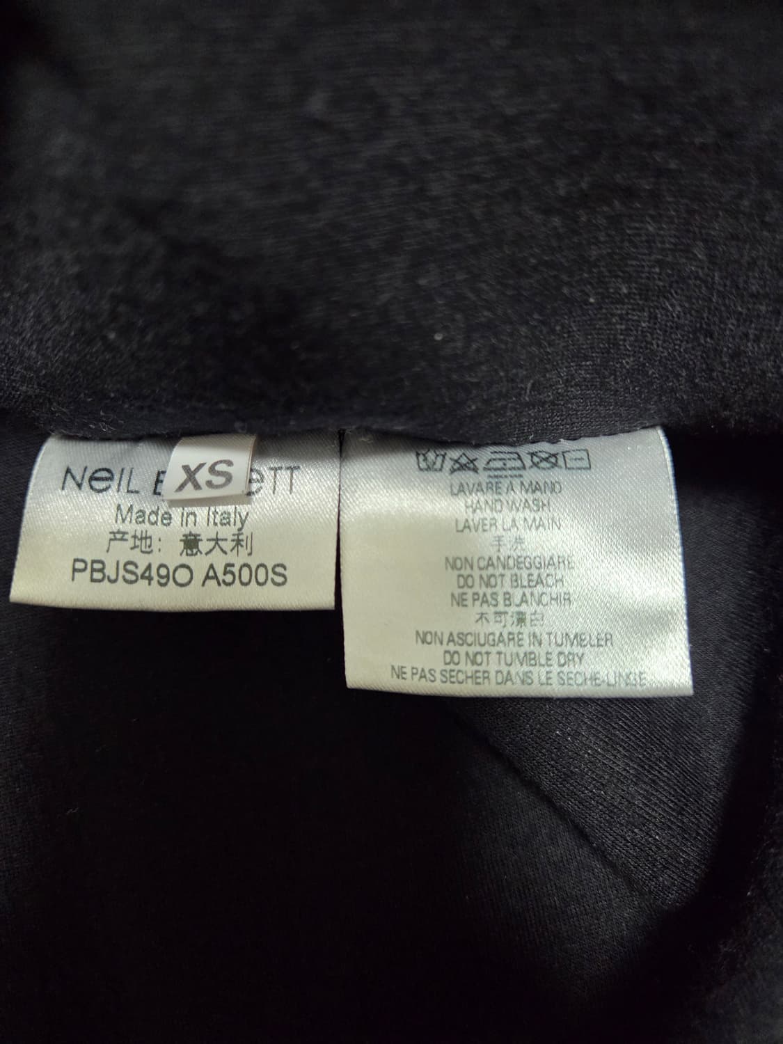 닐바렛 썬더볼트 프린팅 후드티 상품이미지6