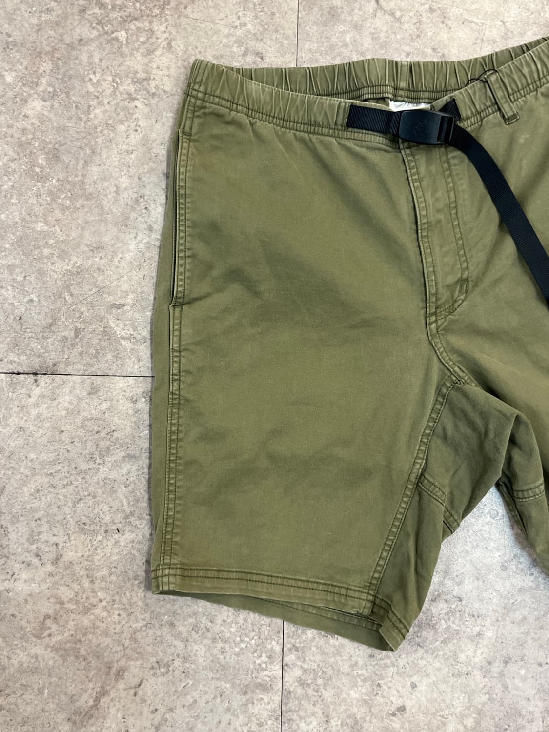 그라미치 하프 팬츠 카키 L #csz4144 상품이미지4