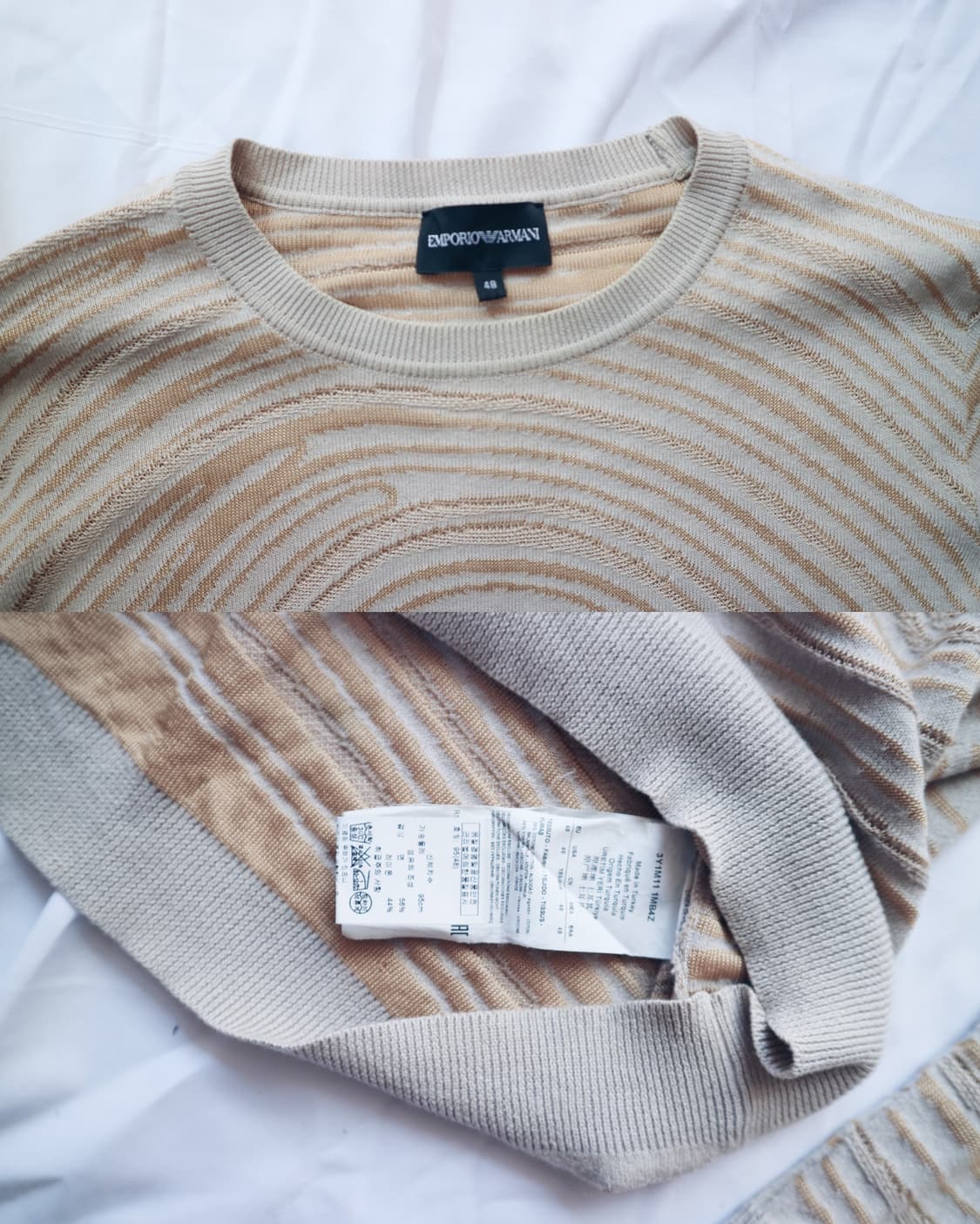 Emporio Armani Fingerprint Knit 상품이미지3