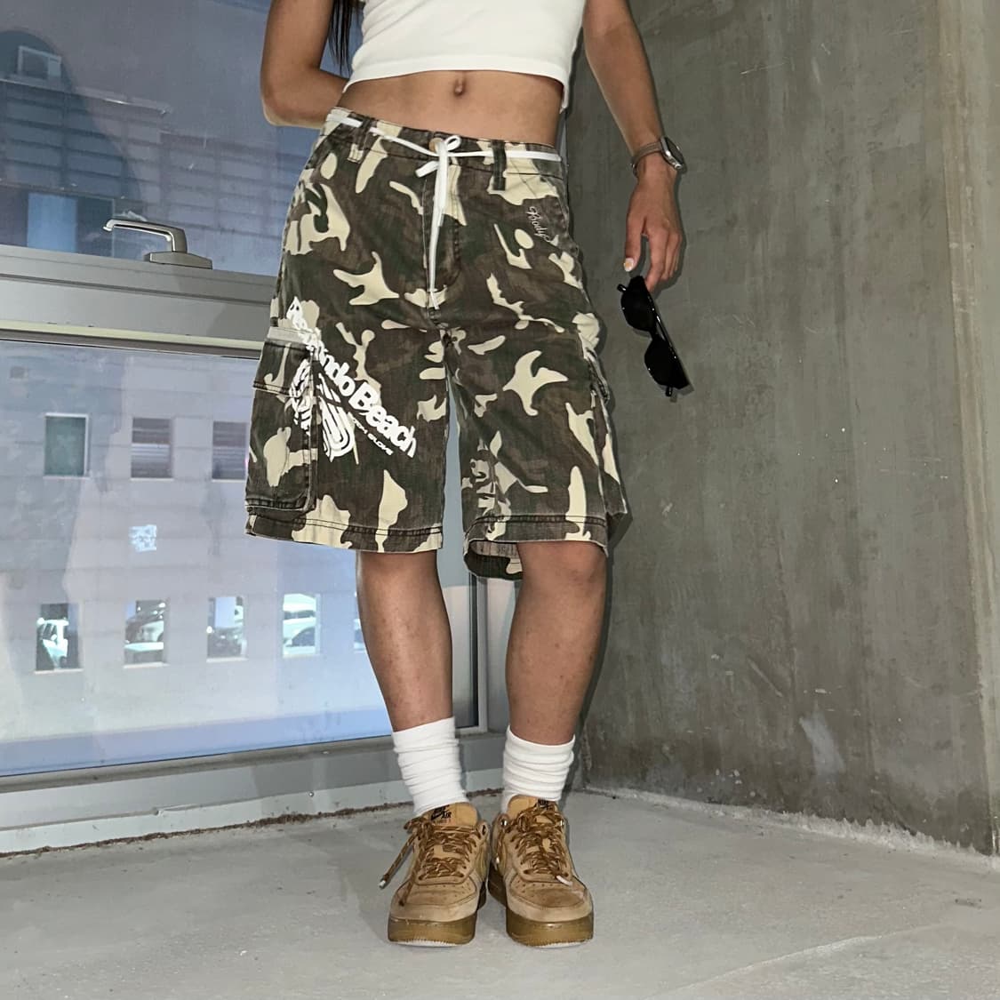 Body Glove lettering pocket camo pants 상품이미지3