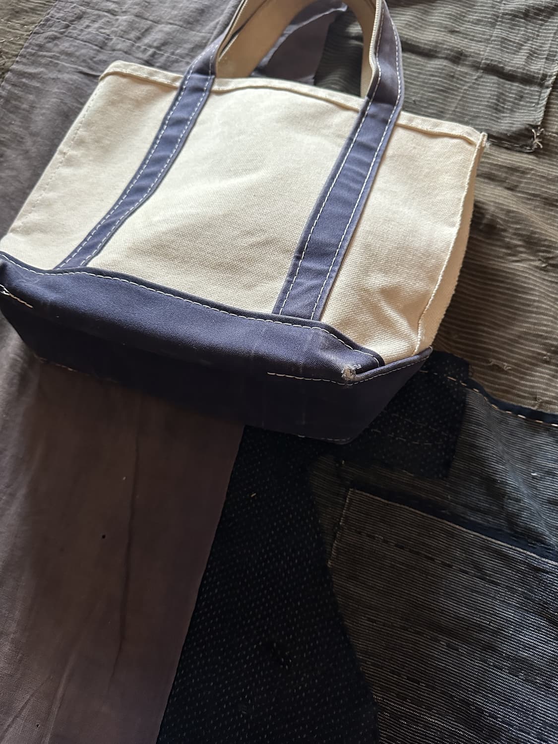 90s USA LL Bean Boat and Tote Mini Bag 상품이미지5