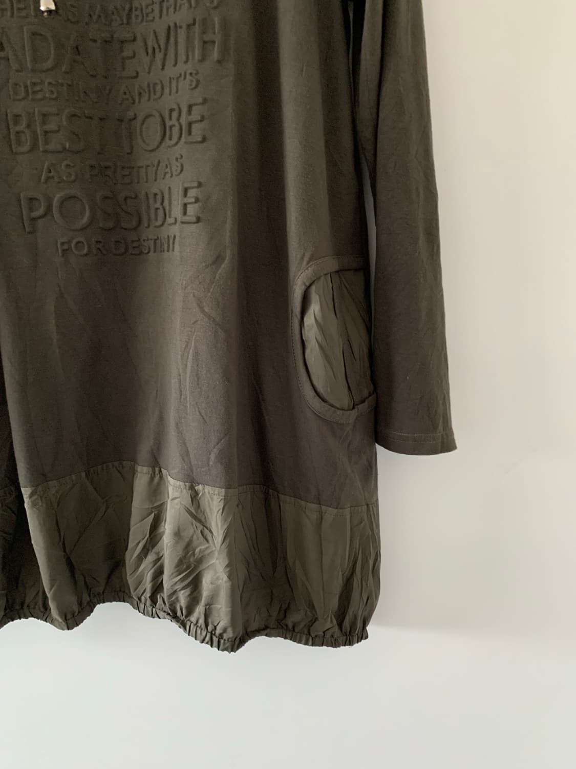 카키 이지 슬리브 상품이미지5