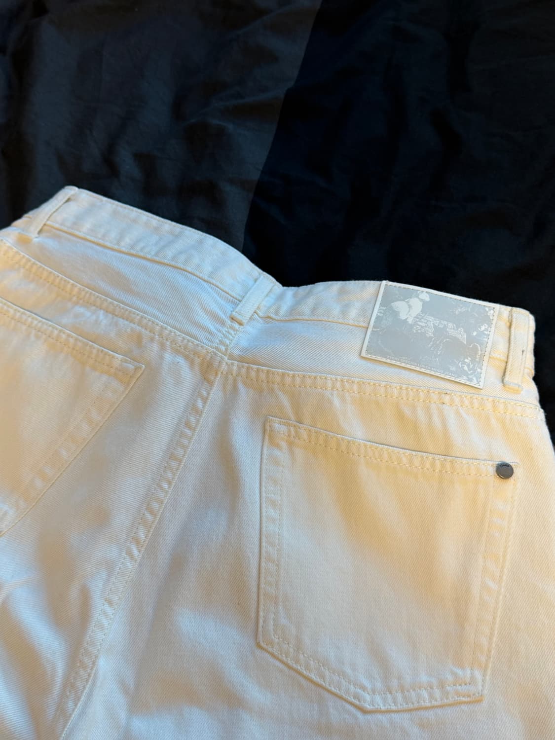 모드나인 화이트 데님 팬츠 32사이즈 MOD7ww 상품이미지4