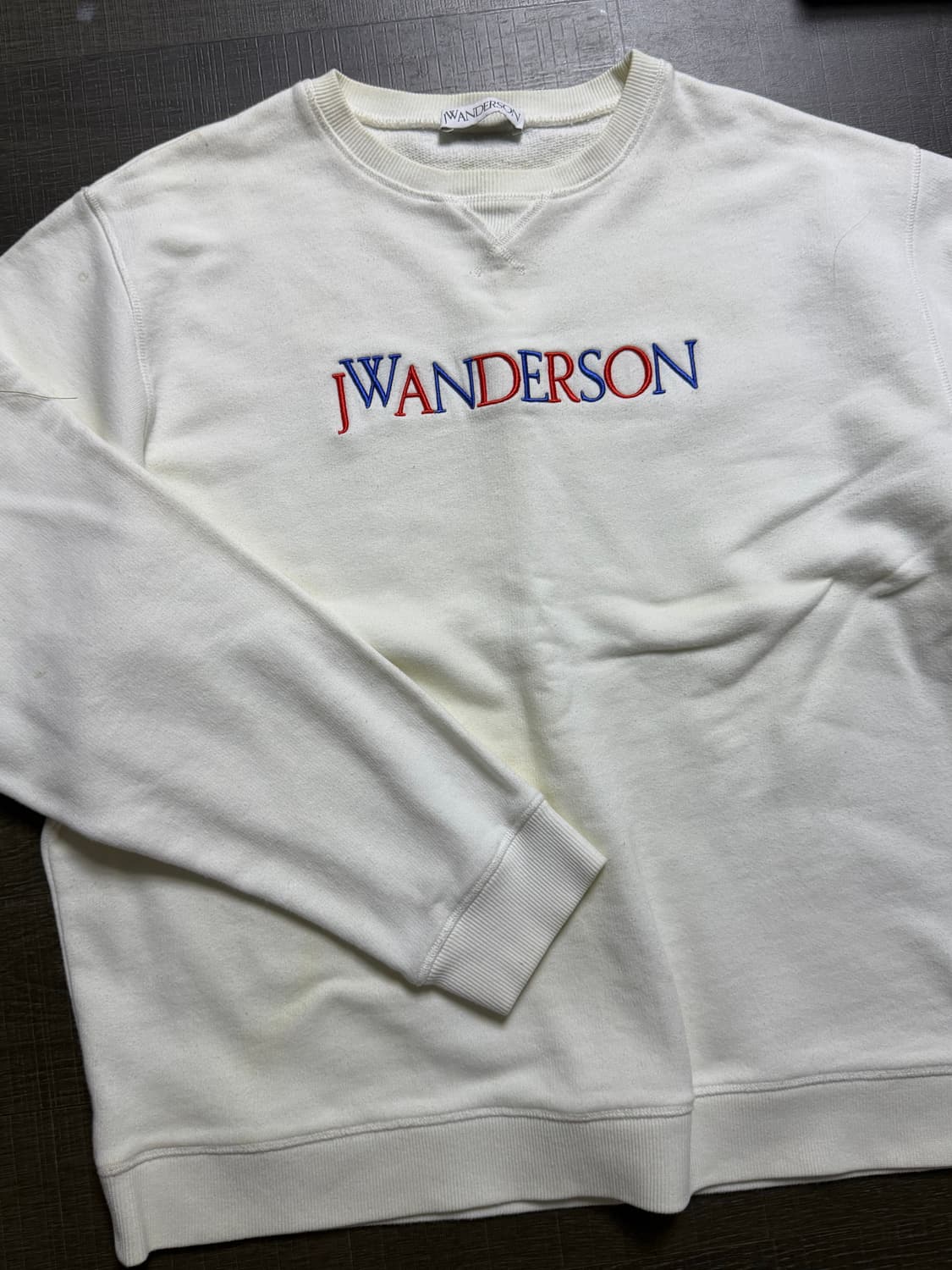 Jw앤더슨 무지개 맨투맨 L 상품이미지1