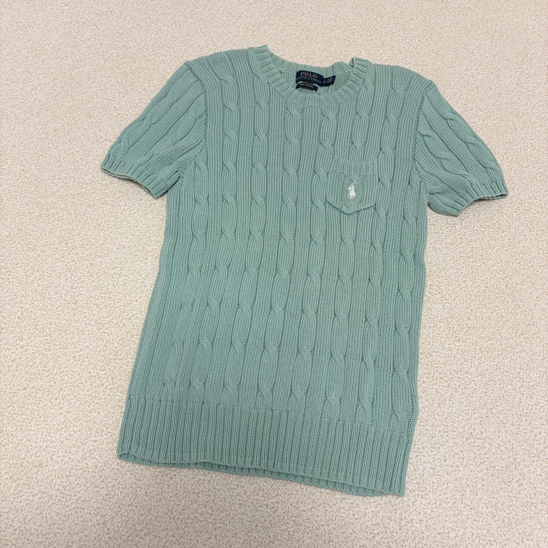 정품 폴로랄프로렌 여성 케이블 반팔 니트, 가디건 상품이미지9