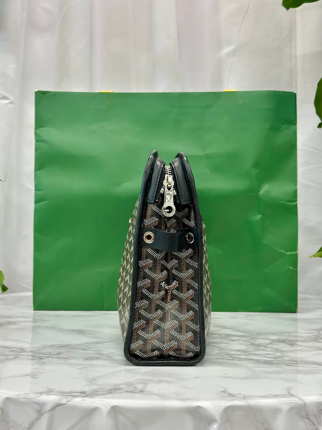 고야드 쥬방스 클러치 블랙 GM 상품이미지4