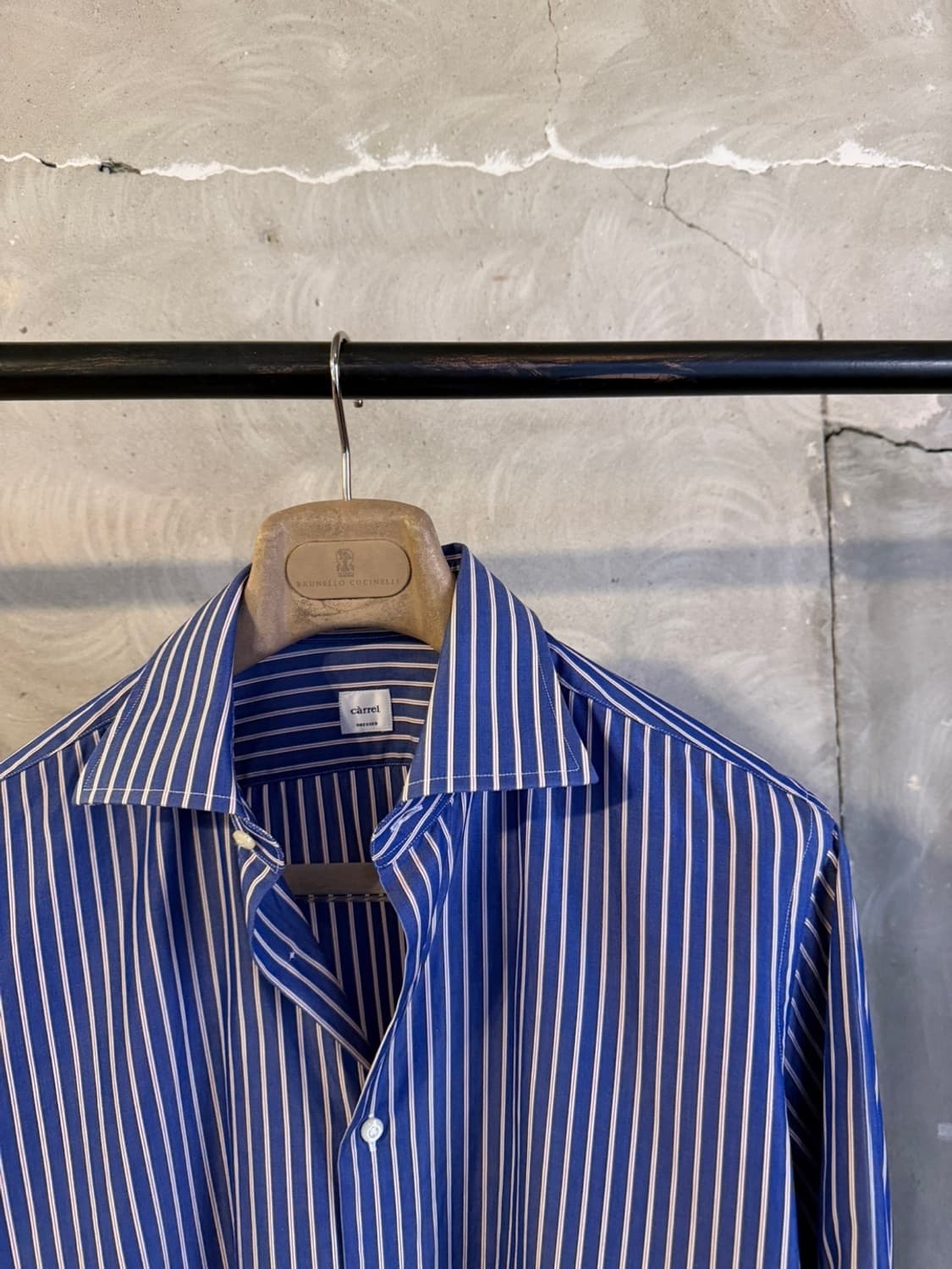 CARREL 스트라이프 드레스셔츠 남성100 상품이미지4