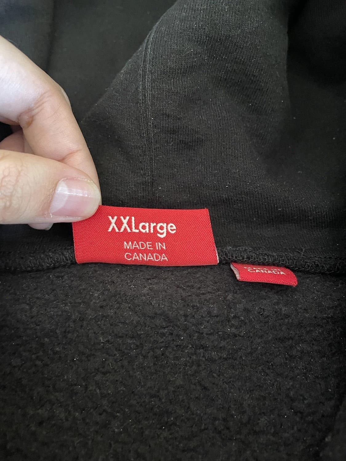 (공홈구매정품) 슈프림 S로고 후드집업 블랙 2XL 상품이미지7