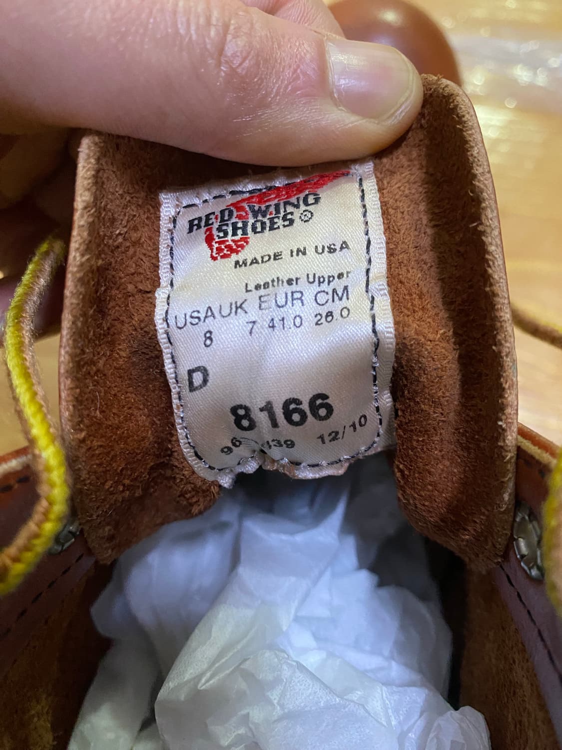 레드윙8166 8D 상품이미지9