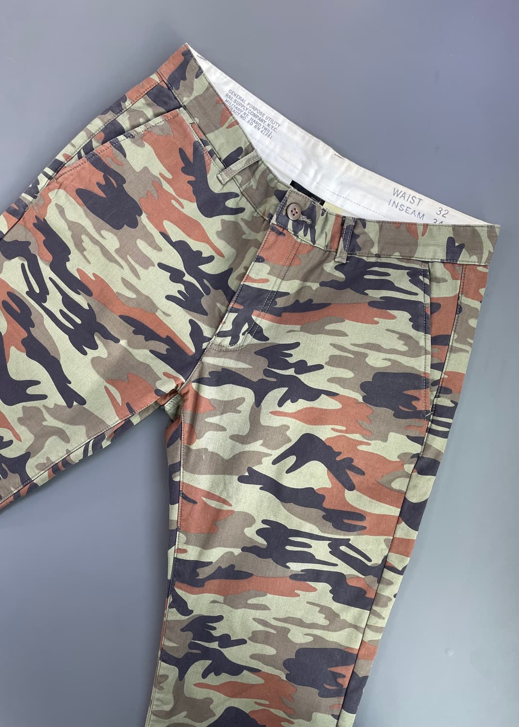 [32] RRL 더블알엘 밀리터리 카모 팬츠 상품이미지2