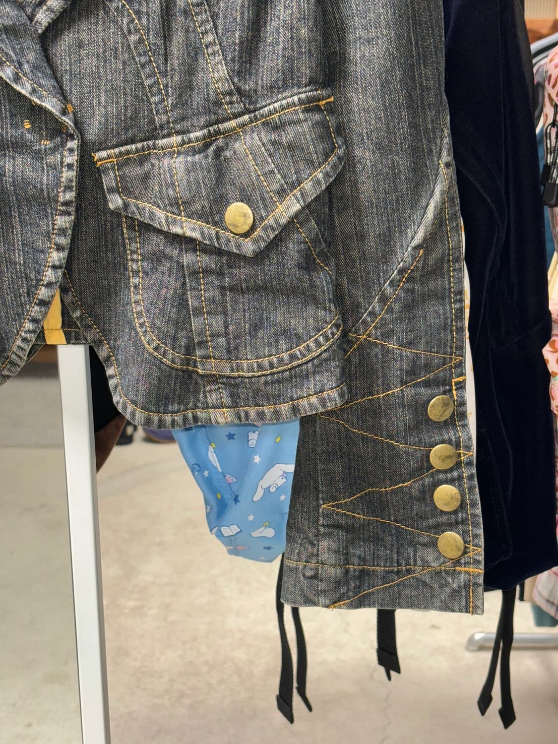 Pride 데님 자켓 상품이미지3