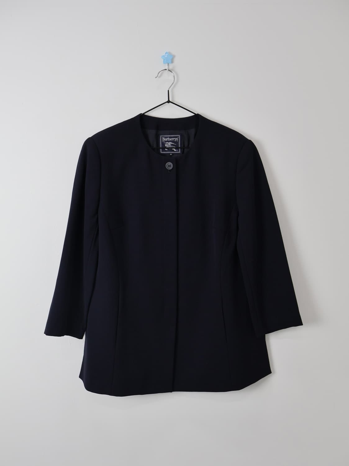 Burberrys Wool Collarless Jacket 상품이미지1