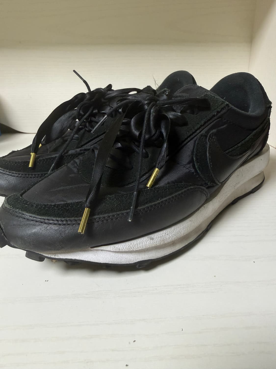 나이키 x 사카이 LD와플 블랙 나일론 상품이미지3