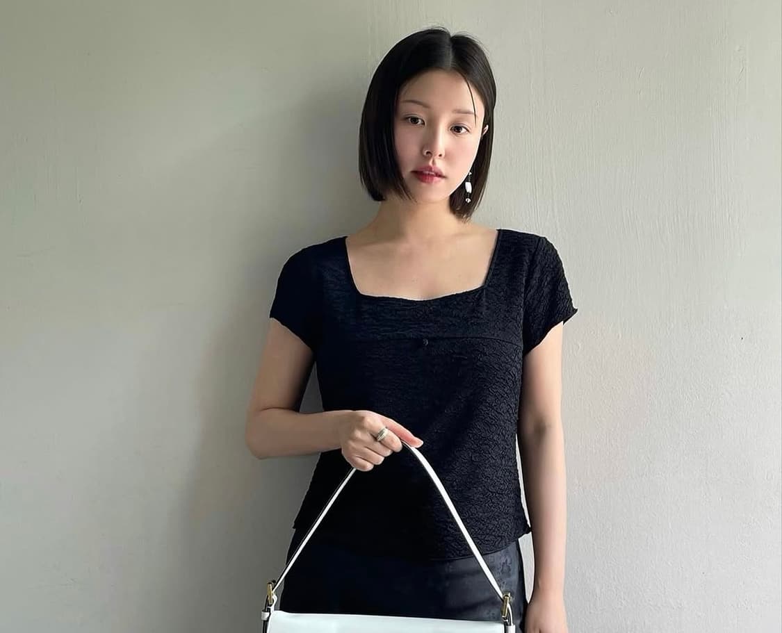 (새상품) 오브네어 July Pattern Tee,mona 2일괄판매 상품이미지4