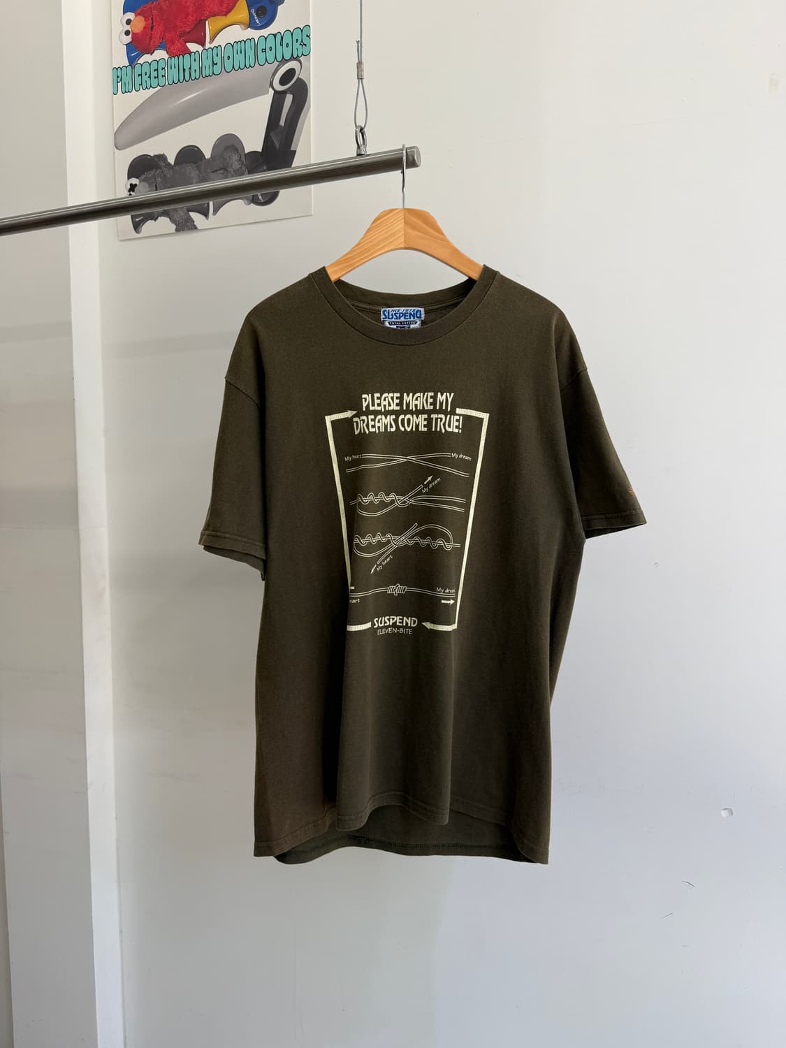 SUSPEND (Made in USA) 프린팅 티셔츠  상품이미지1