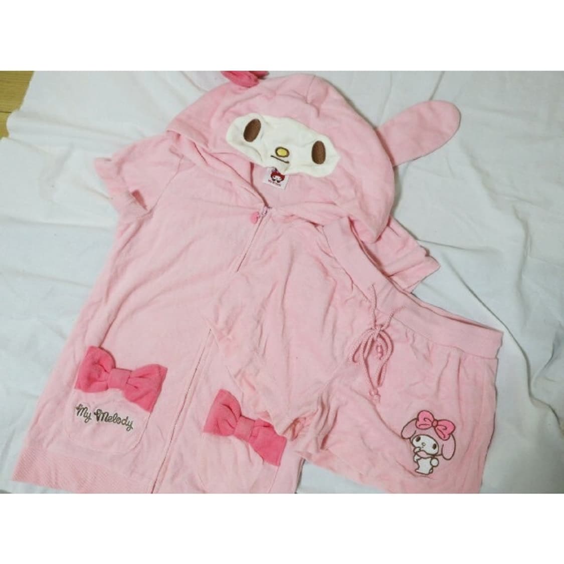 산리오 마이멜로디 핑크 반바지 에메필마이멜로디 갸루홈웨어 고전마이멜로디 상품이미지6