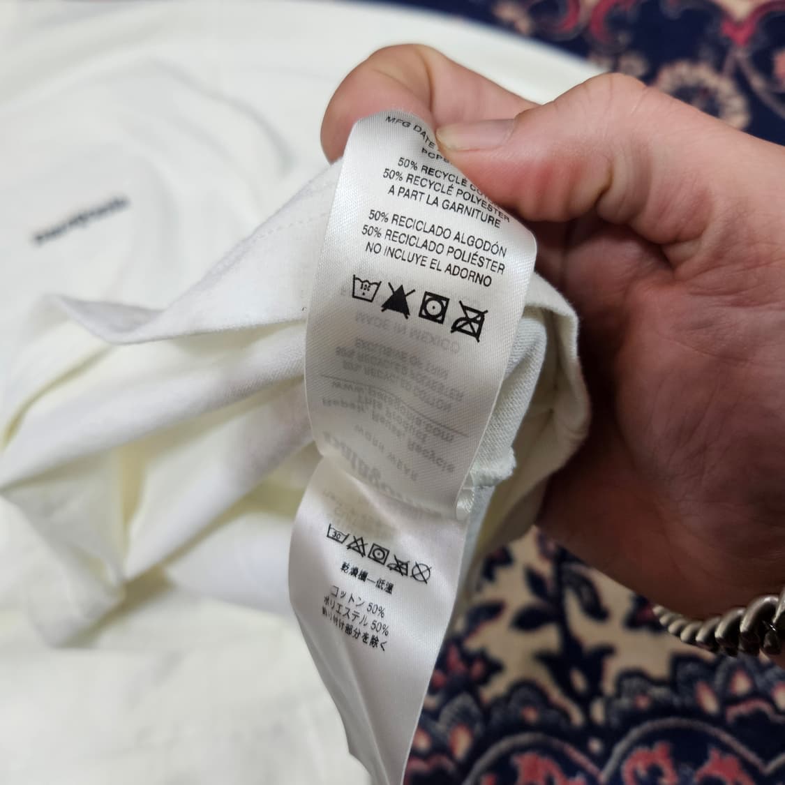 파타고니아 시그니쳐로고 롱슬리브 라운드 티셔츠 상품이미지7