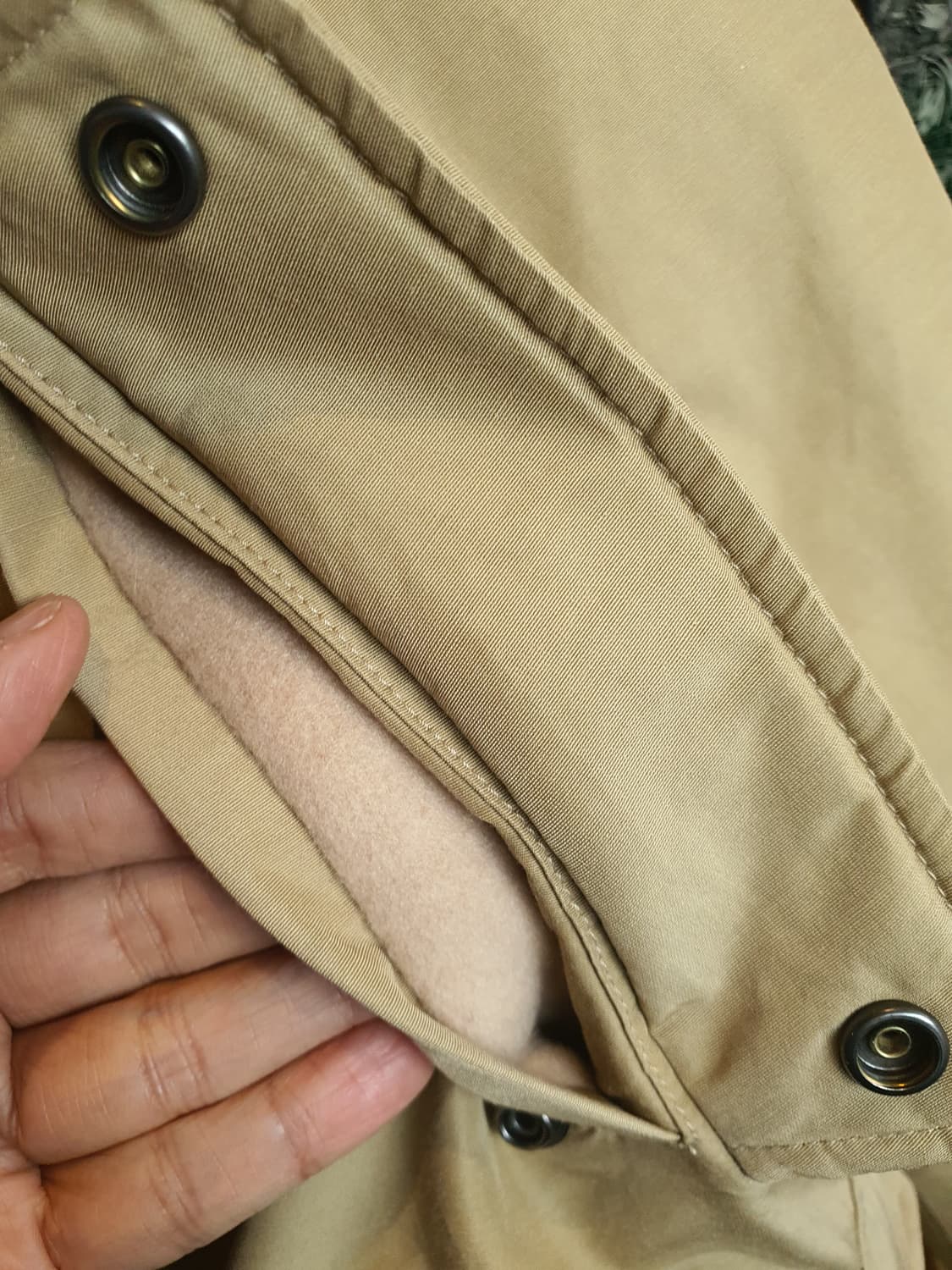 울리치(Woolrich) 아크틱 파카 골드카키/베이지 남자S 상품이미지10