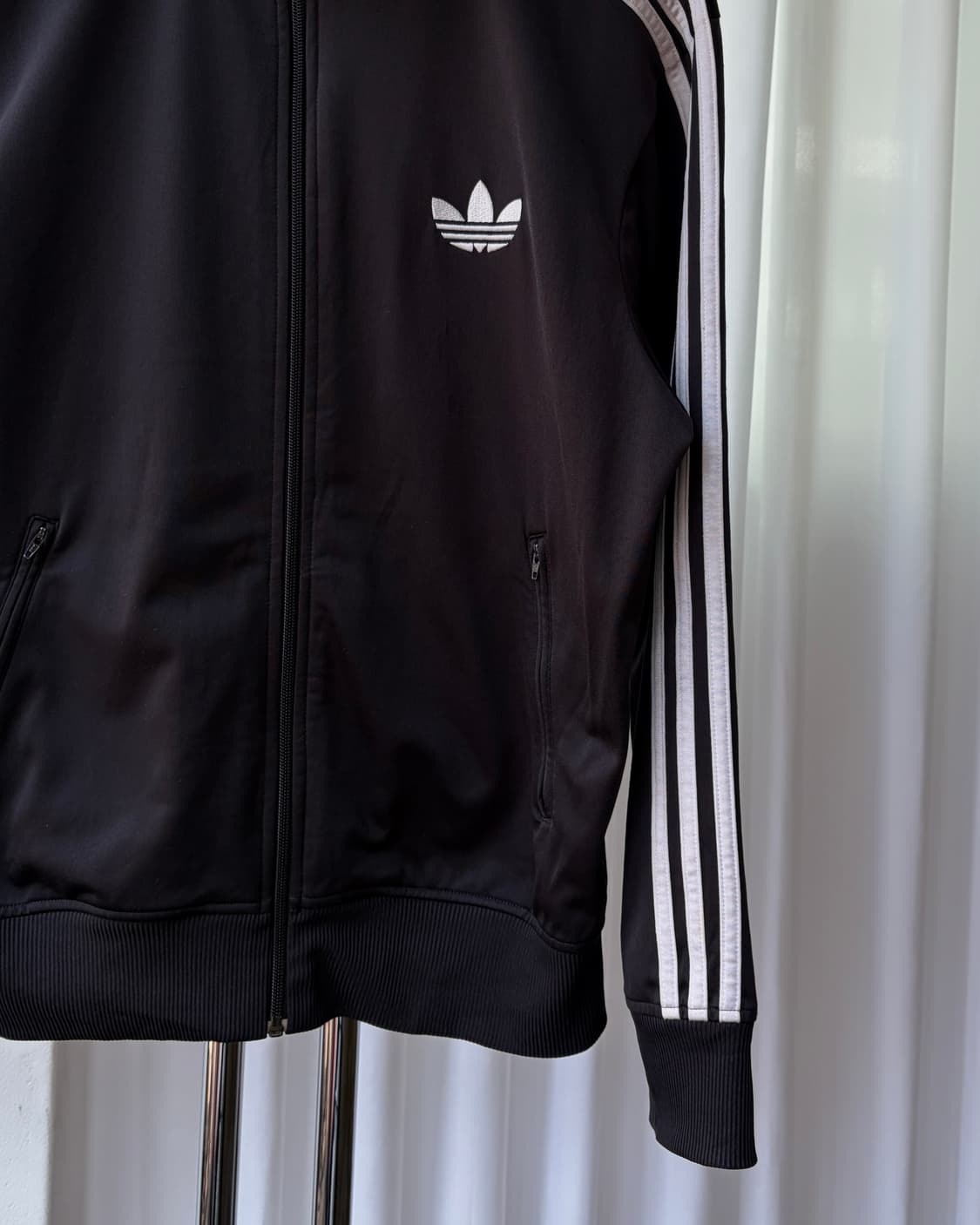[XL]아디다스 구형 파이어버드 블랙 트랙탑 져지 상품이미지6