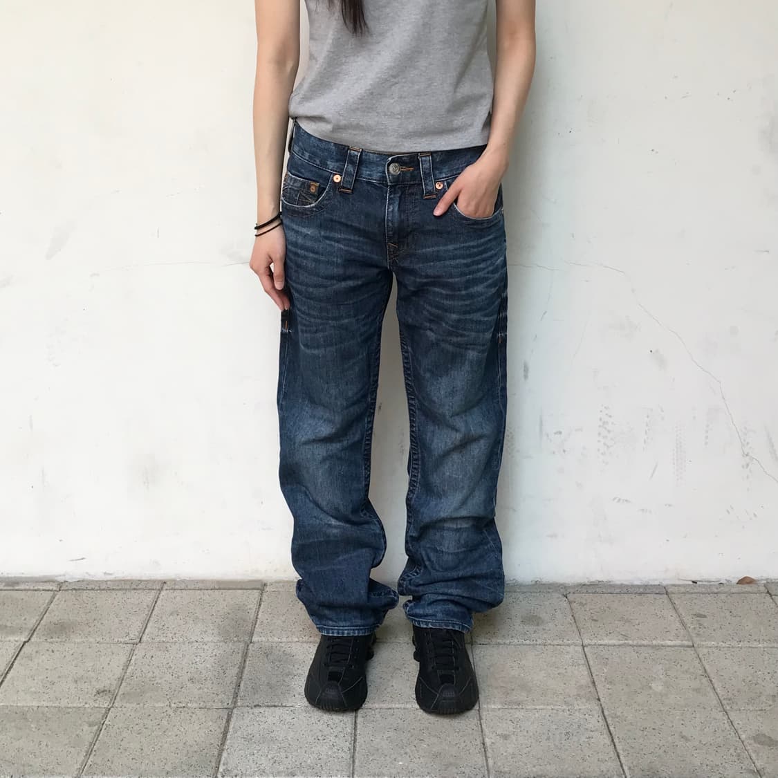 트루릴리전 스트레이트핏 데님 31 상품이미지2