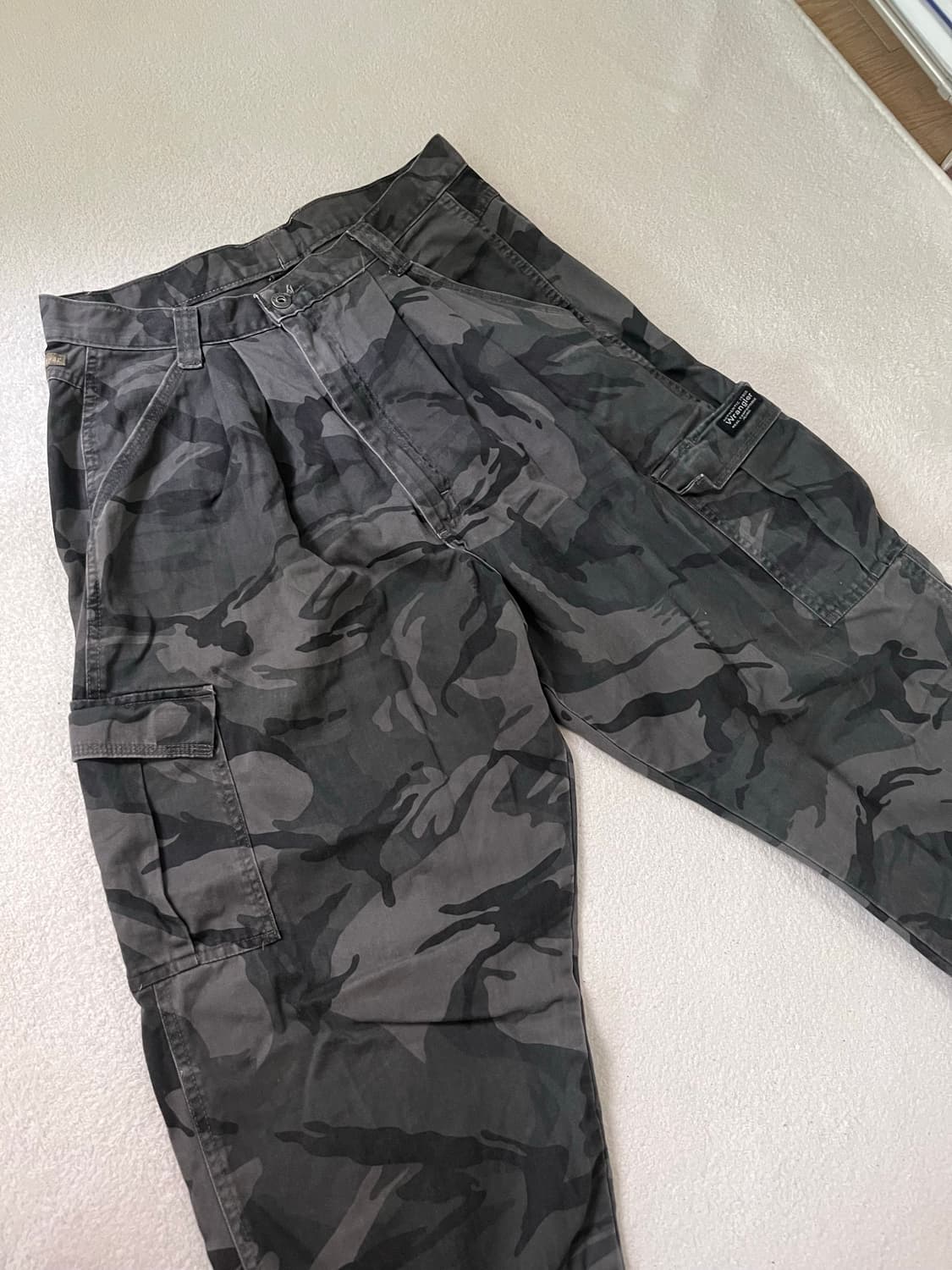 랭글러 카모 카고팬츠 그레이 31size 상품이미지1