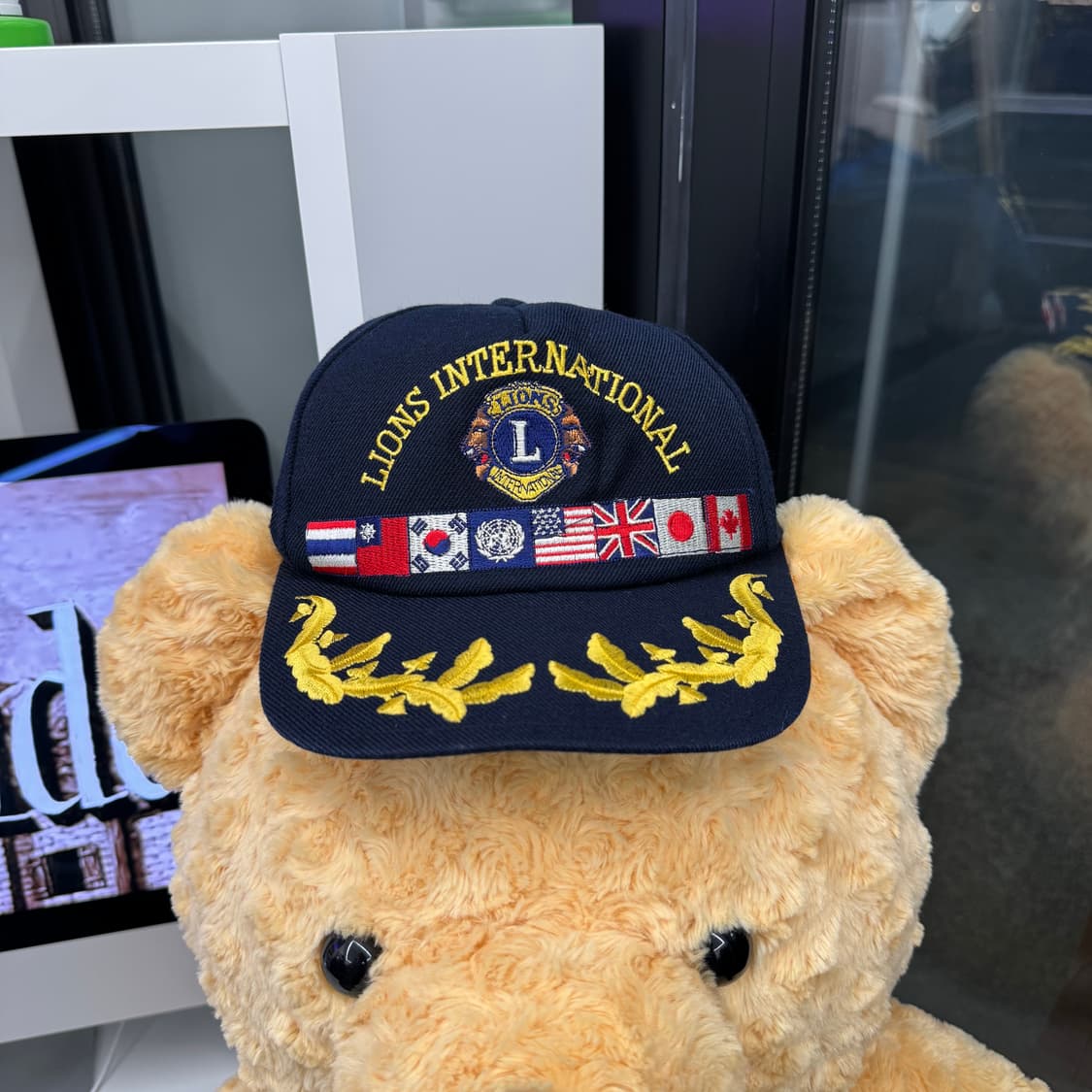 90s Lions International 만국기 빈티지 캡   상품이미지2