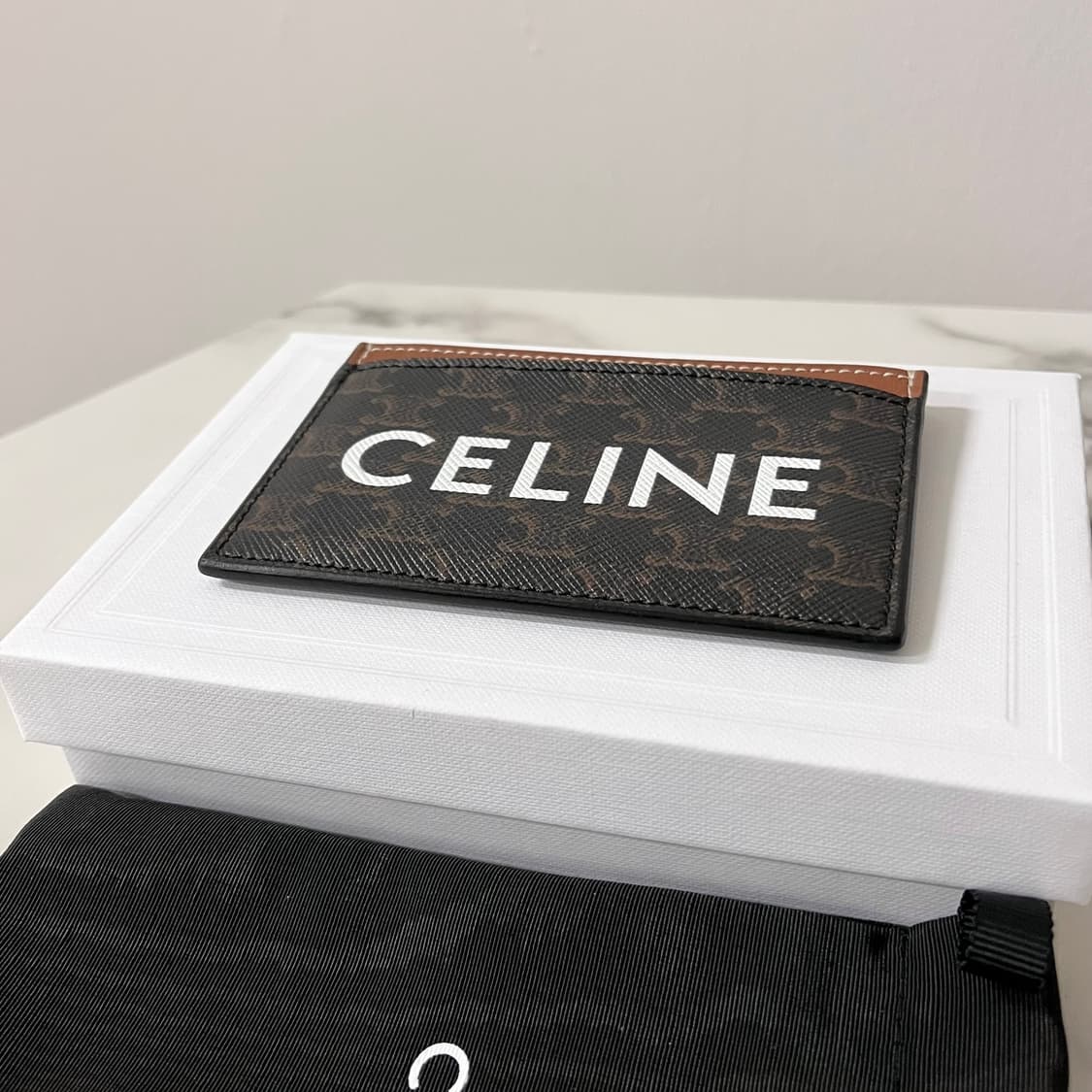 [S+급/정품] 셀린느 로고 트리옹프 카드지갑 상품이미지5