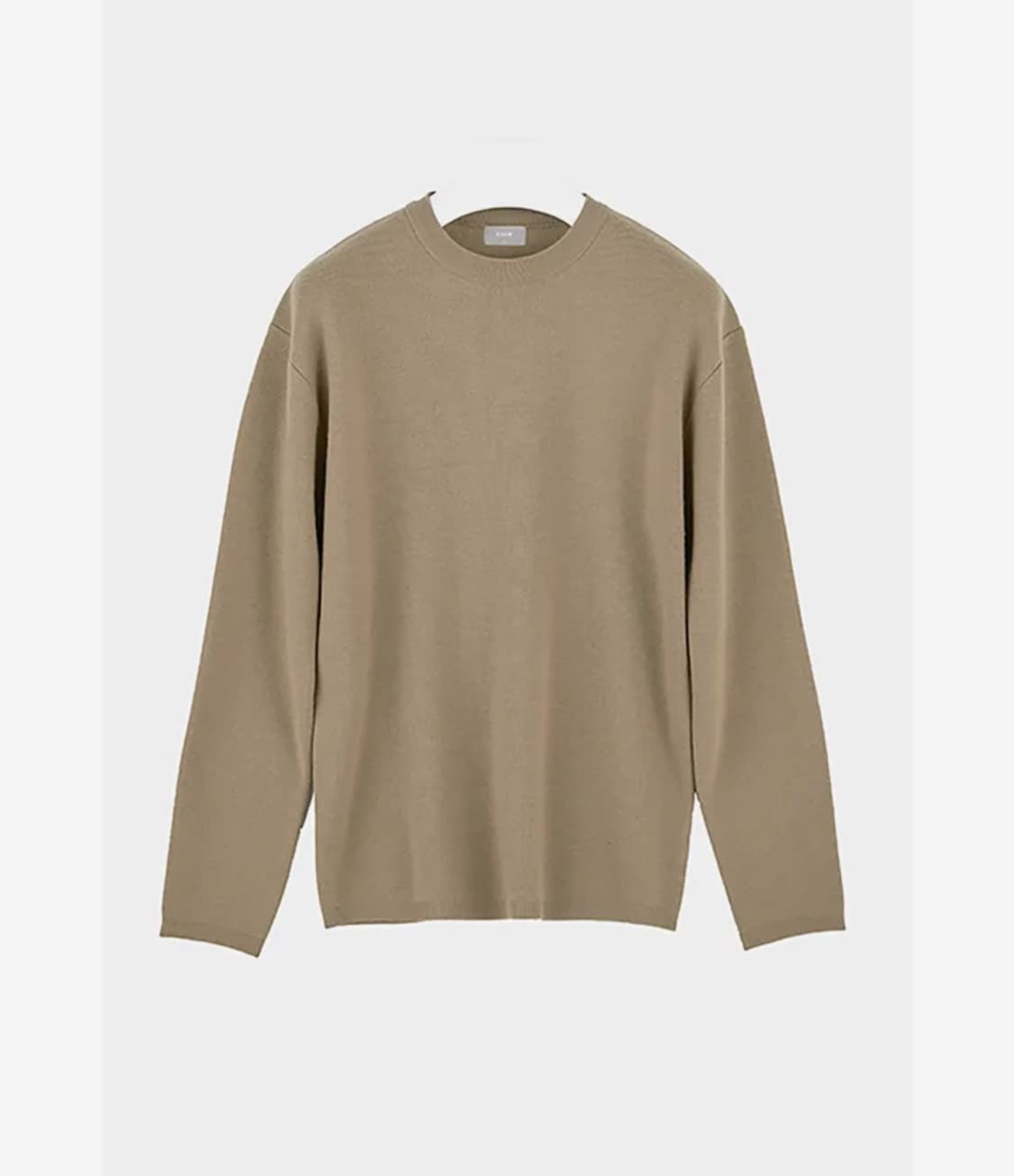 쿠어 탑필 캐시미어 니트 모카 상품이미지1