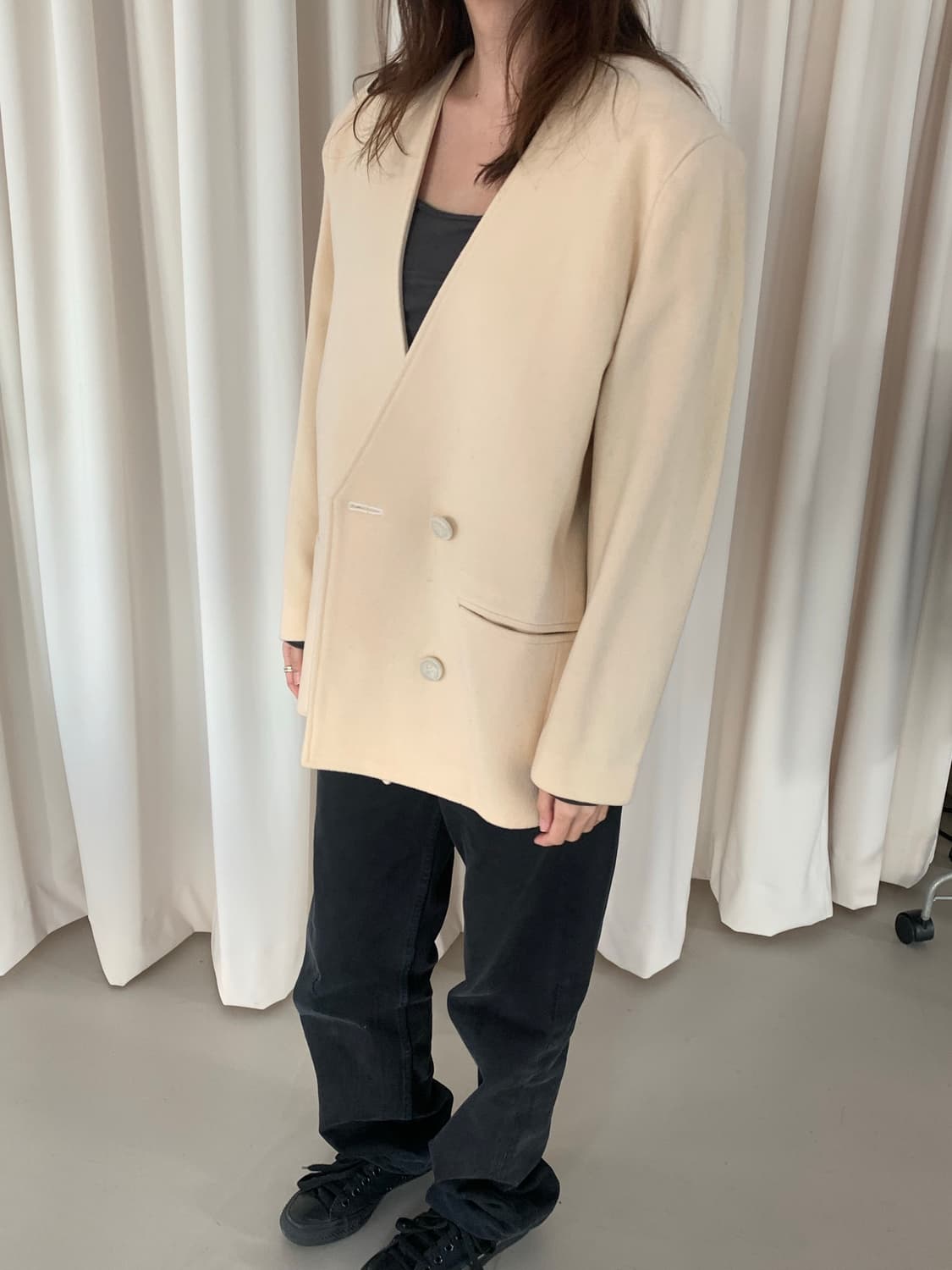 80's "Christian Dior Sports" wool double 상품이미지1