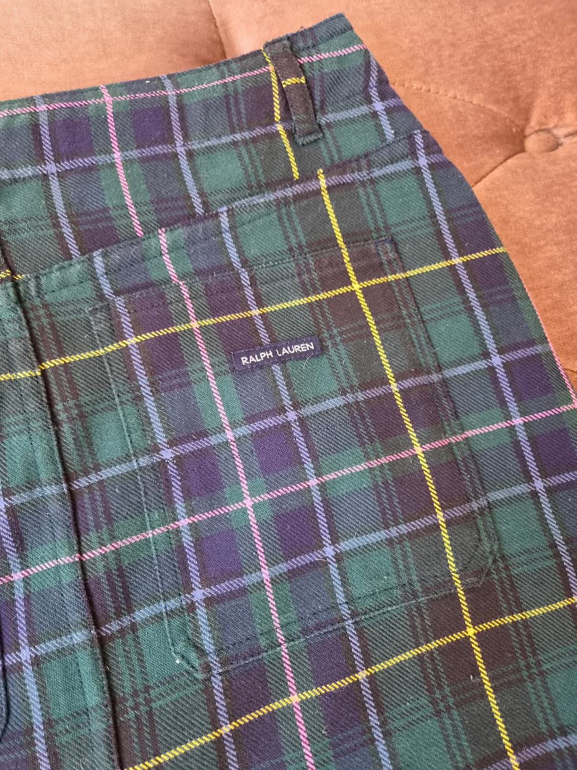 랄프로렌 여성 체크미니스커트 16사이즈 상품이미지3