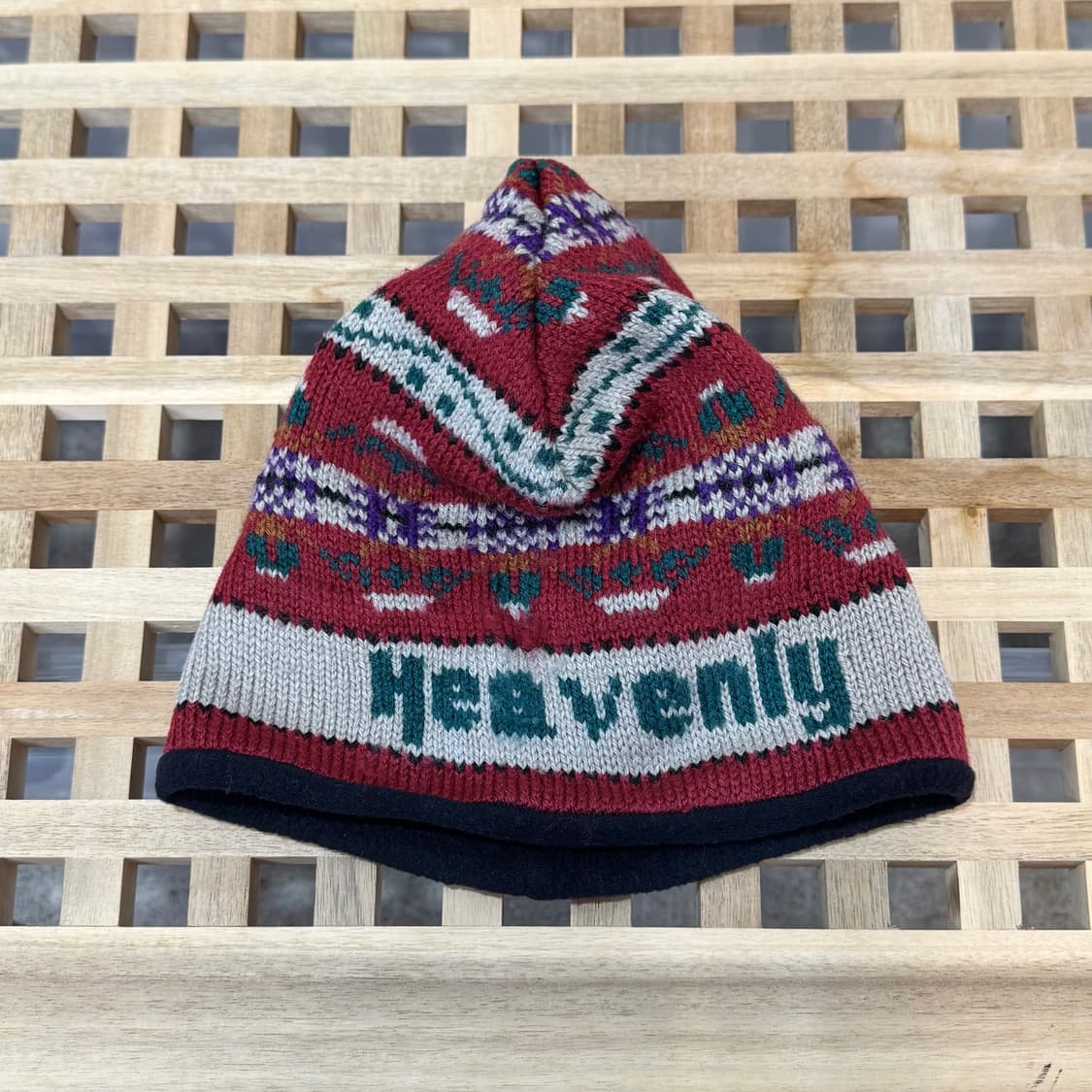 빈티지 made in usa 니트 비니 상품이미지2