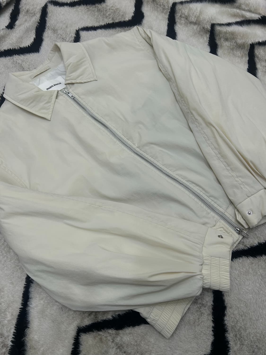 [M]인사일런스 패디드 2Way 블루종/크림 상품이미지1