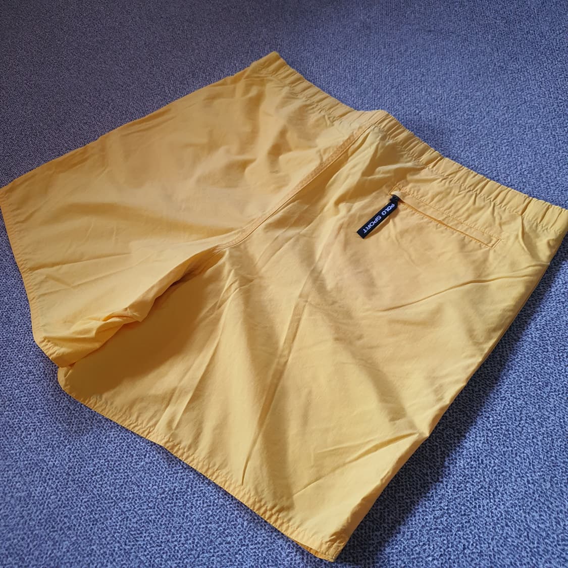 90s 폴로 스포츠 옐로우색 스윔 쇼츠 상품이미지9