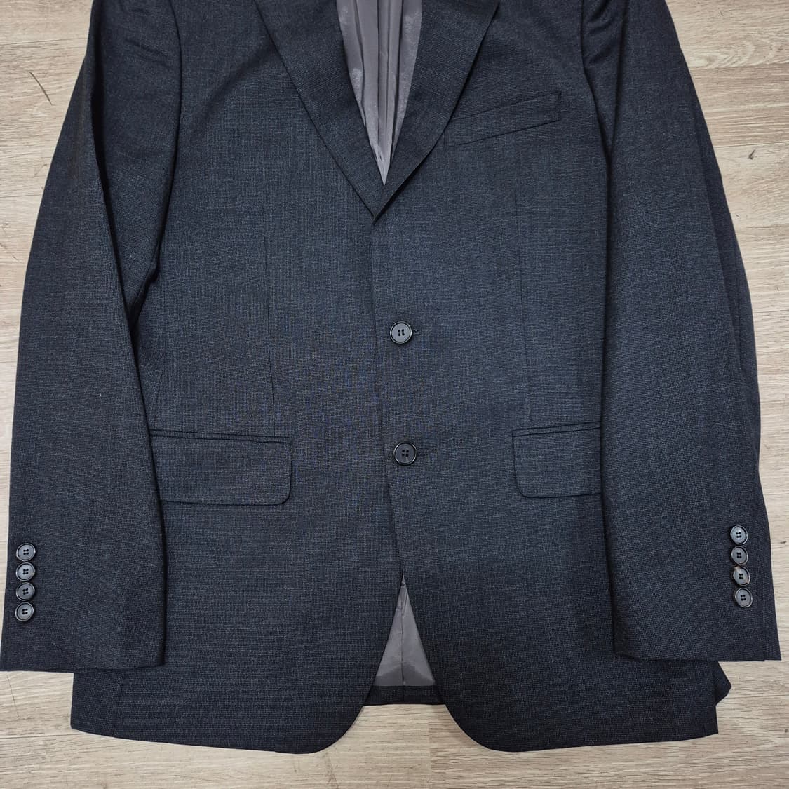 지이크 스트레치 모직 싱글 블레이저 정장자켓 L(100) 상품이미지3