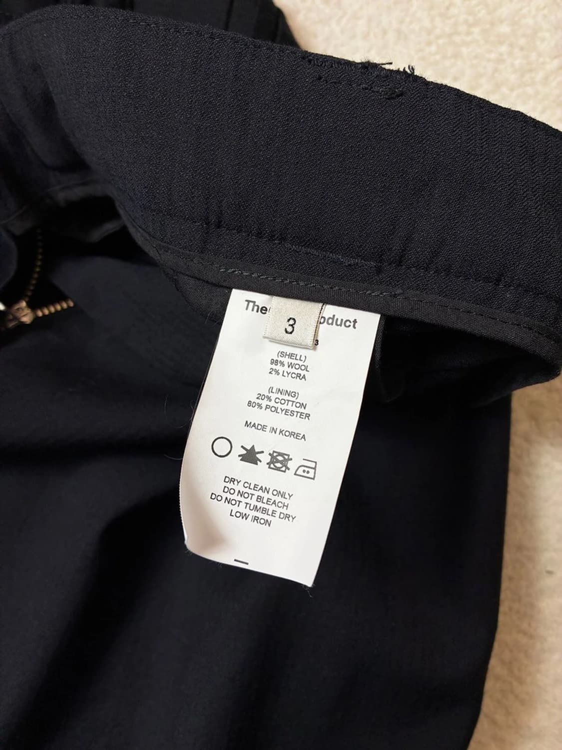 더오픈프로젝트 투턱 울 와이드 팬츠 PN6328 상품이미지8