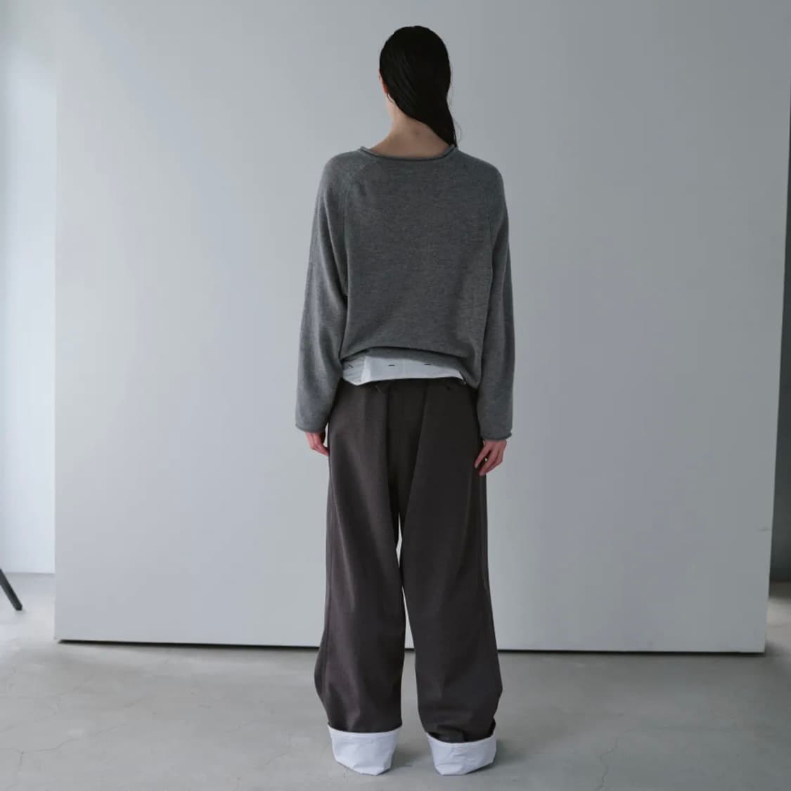 25FW 오브헤덴 세렌 브이넥 울 니트 상품이미지3