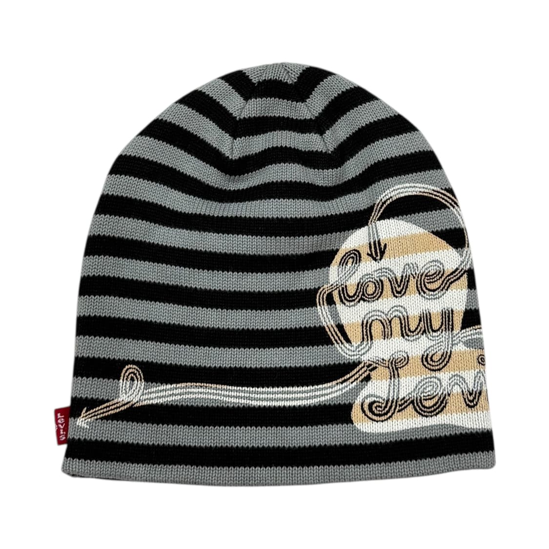 리바이스 빈티지 모리걸 스트라이프 Y2K 비니 모자 상품이미지1